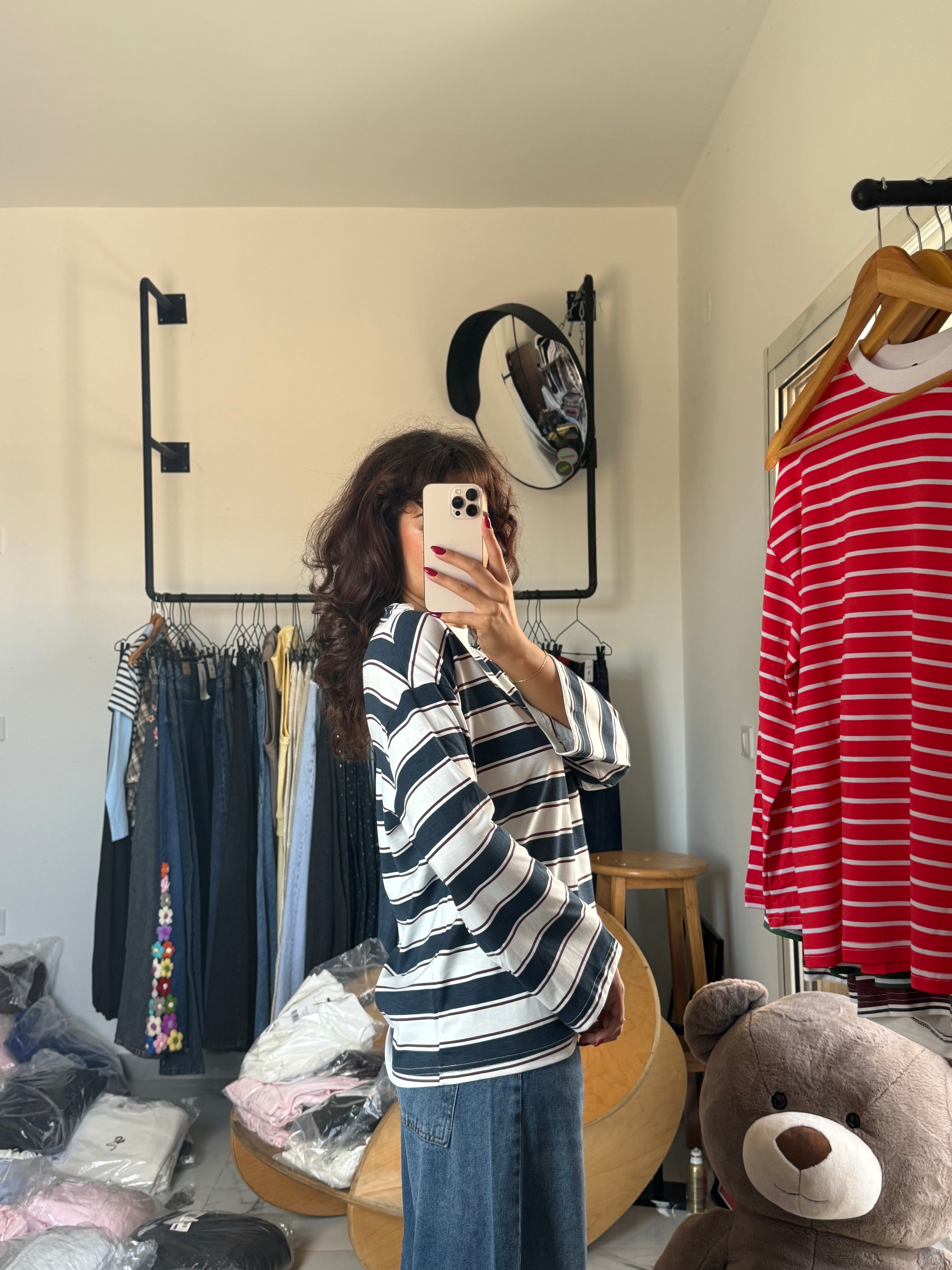 Navy Stripes