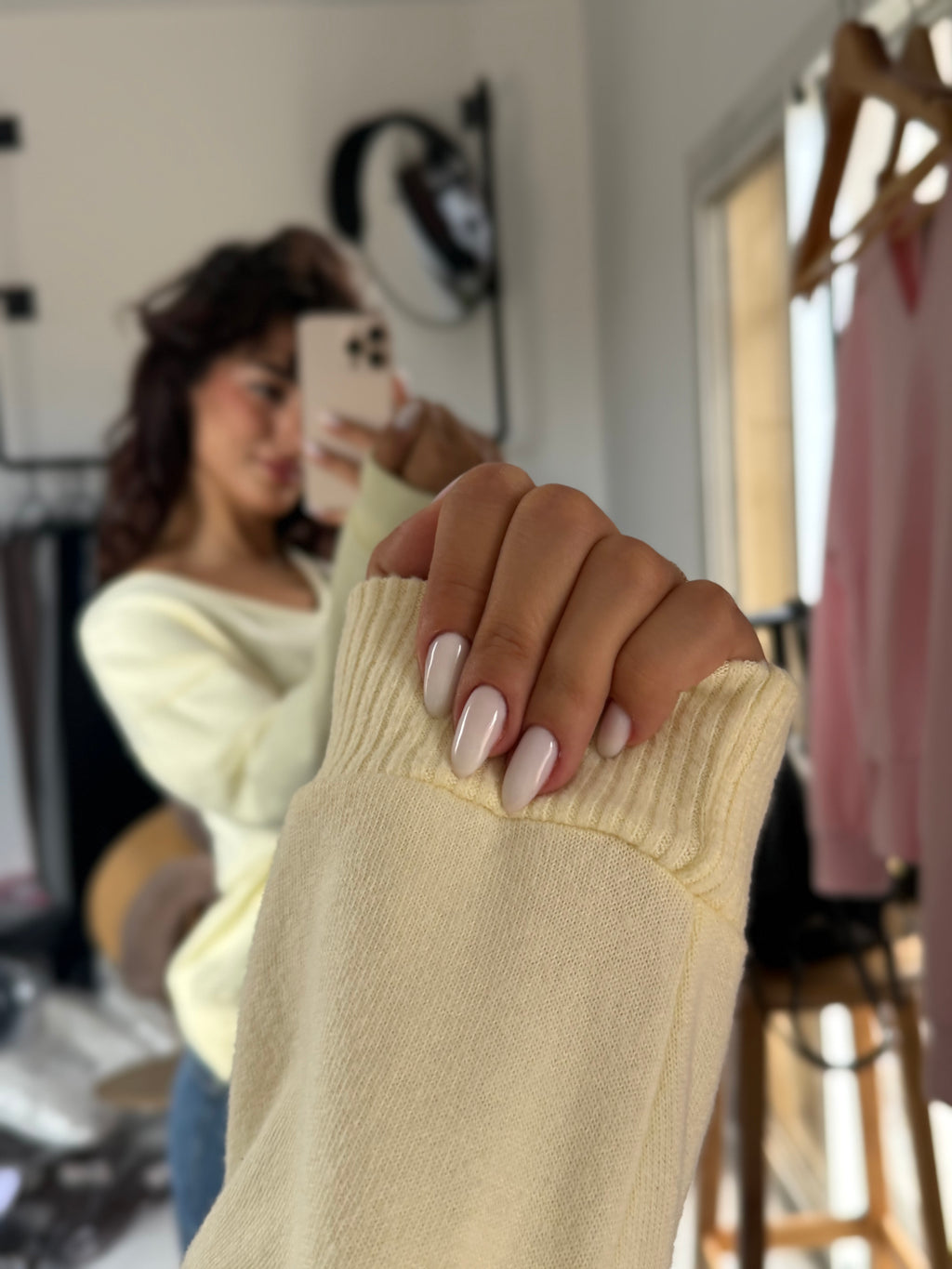 Sweetheart V-Neck Sweater