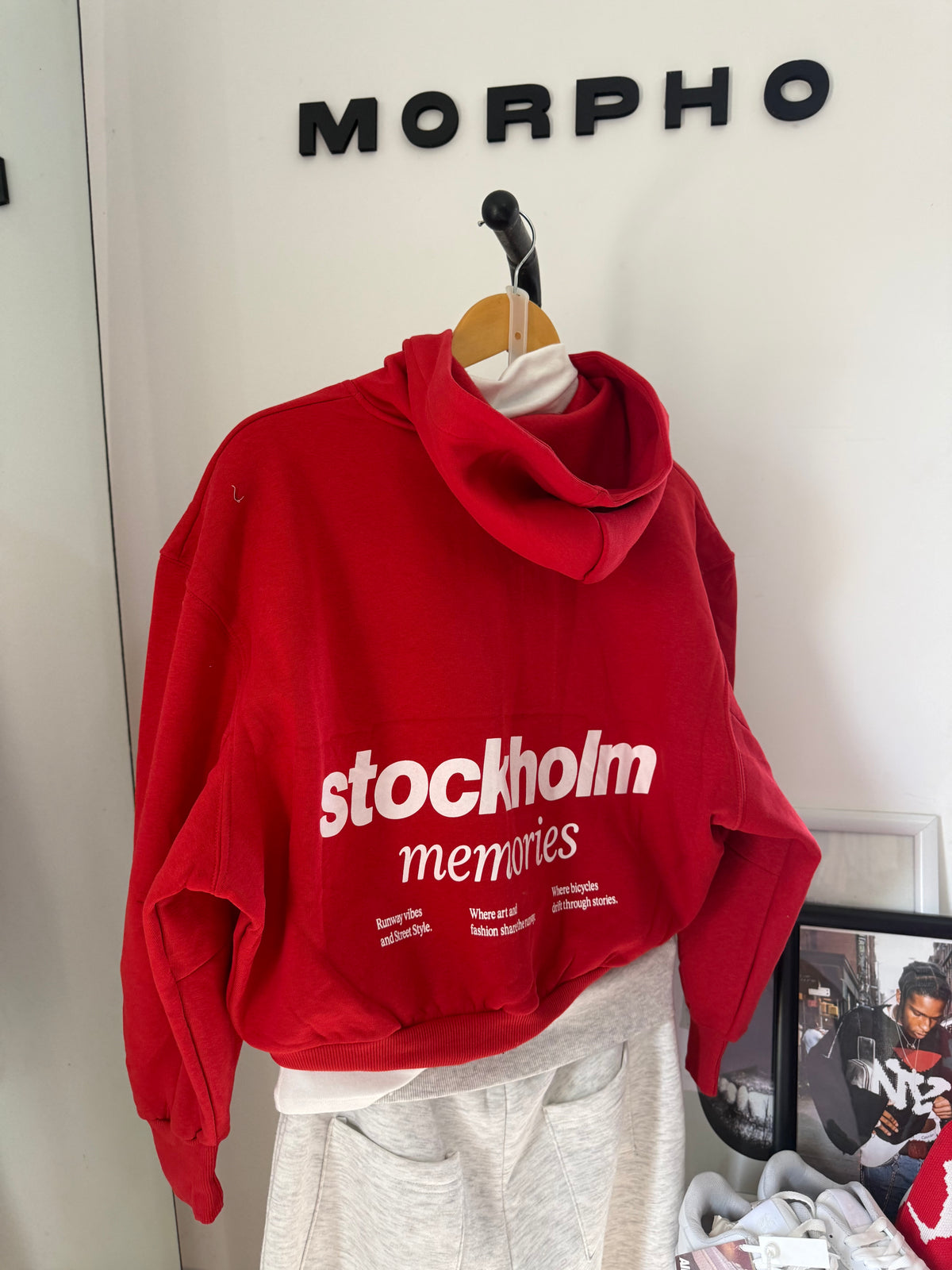 Stockholm Red Zip-Up