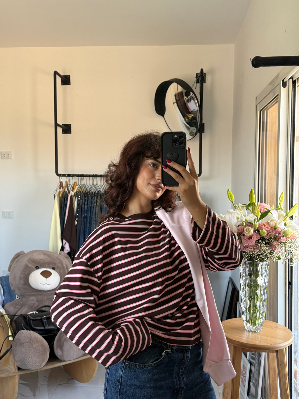 Oversized Striped Muse