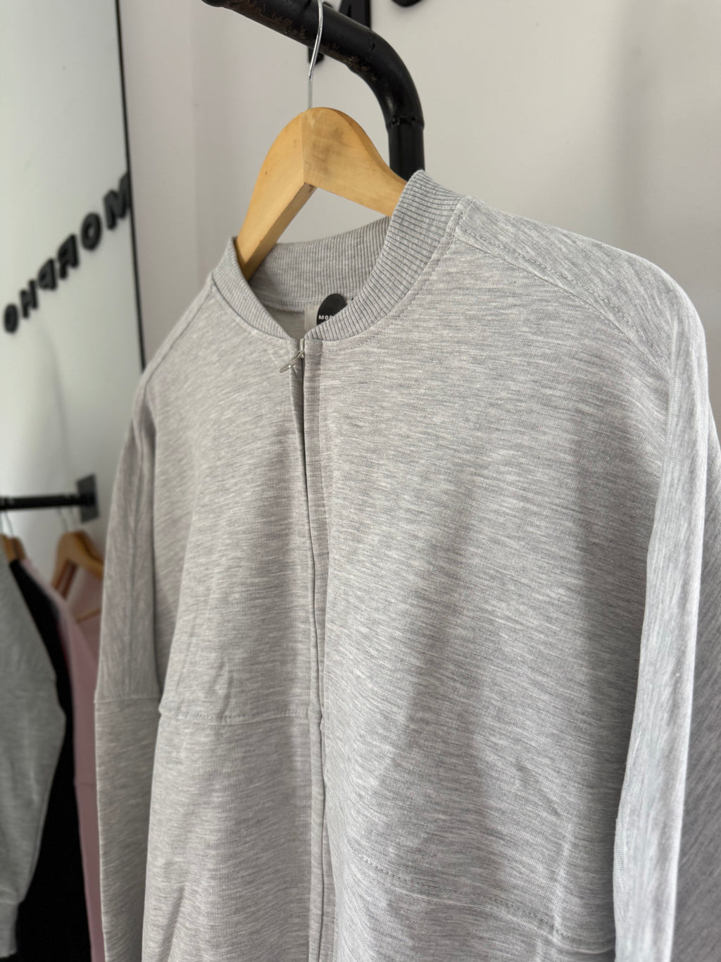 Oversized Zip Up Sweater
