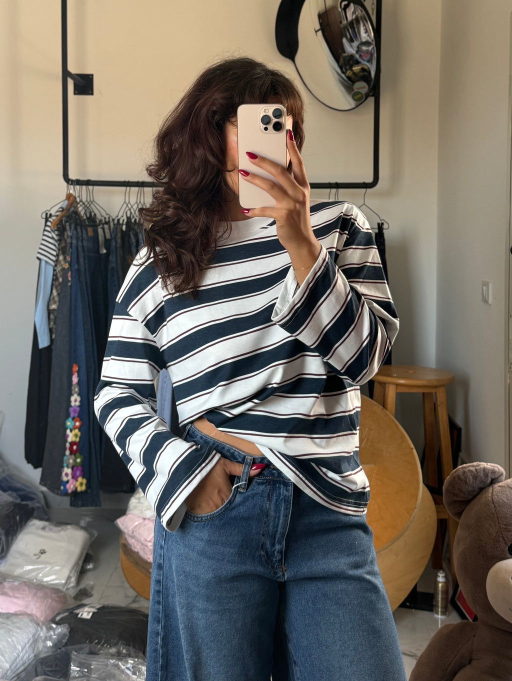 Navy Stripes