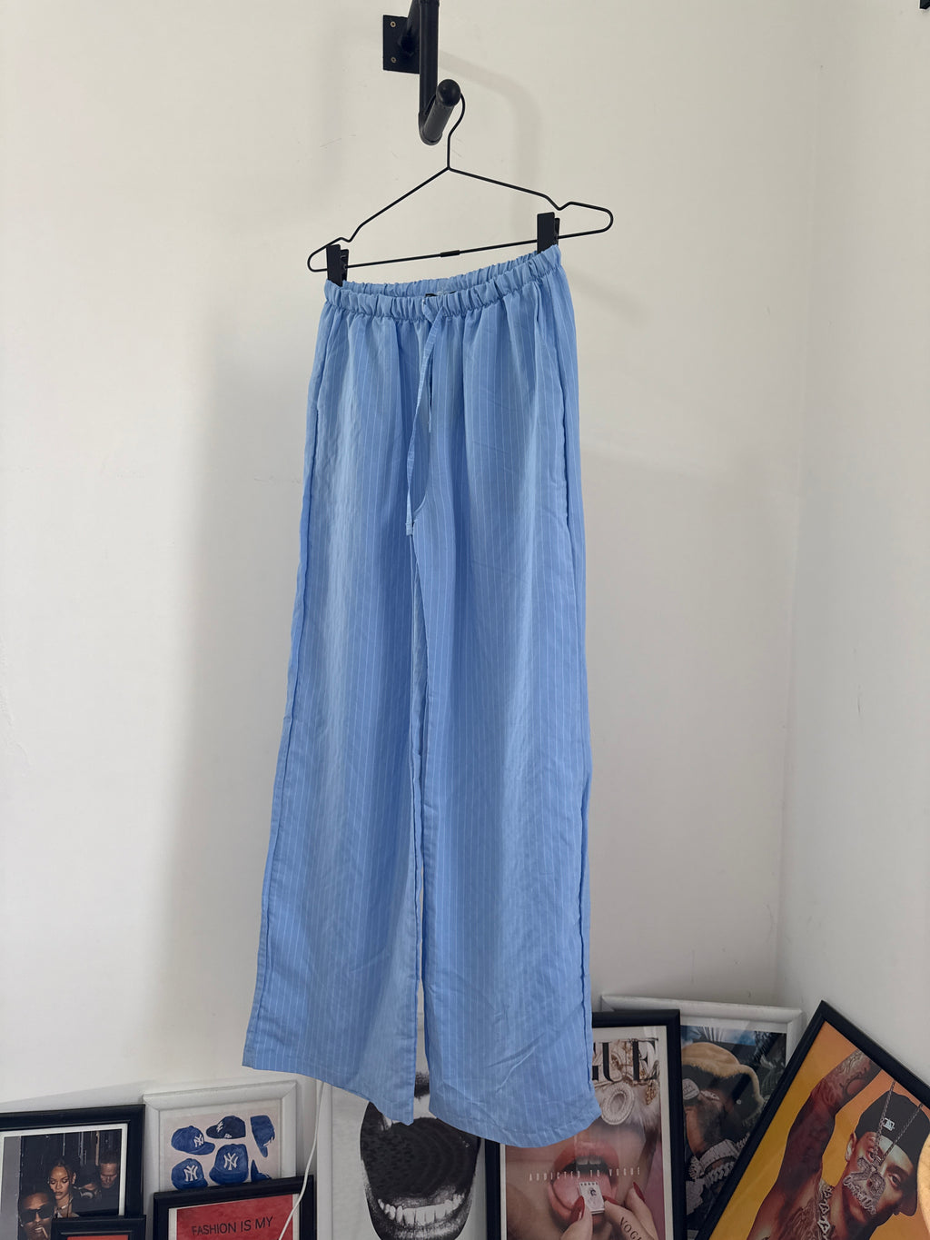 Oversized Striped Pants