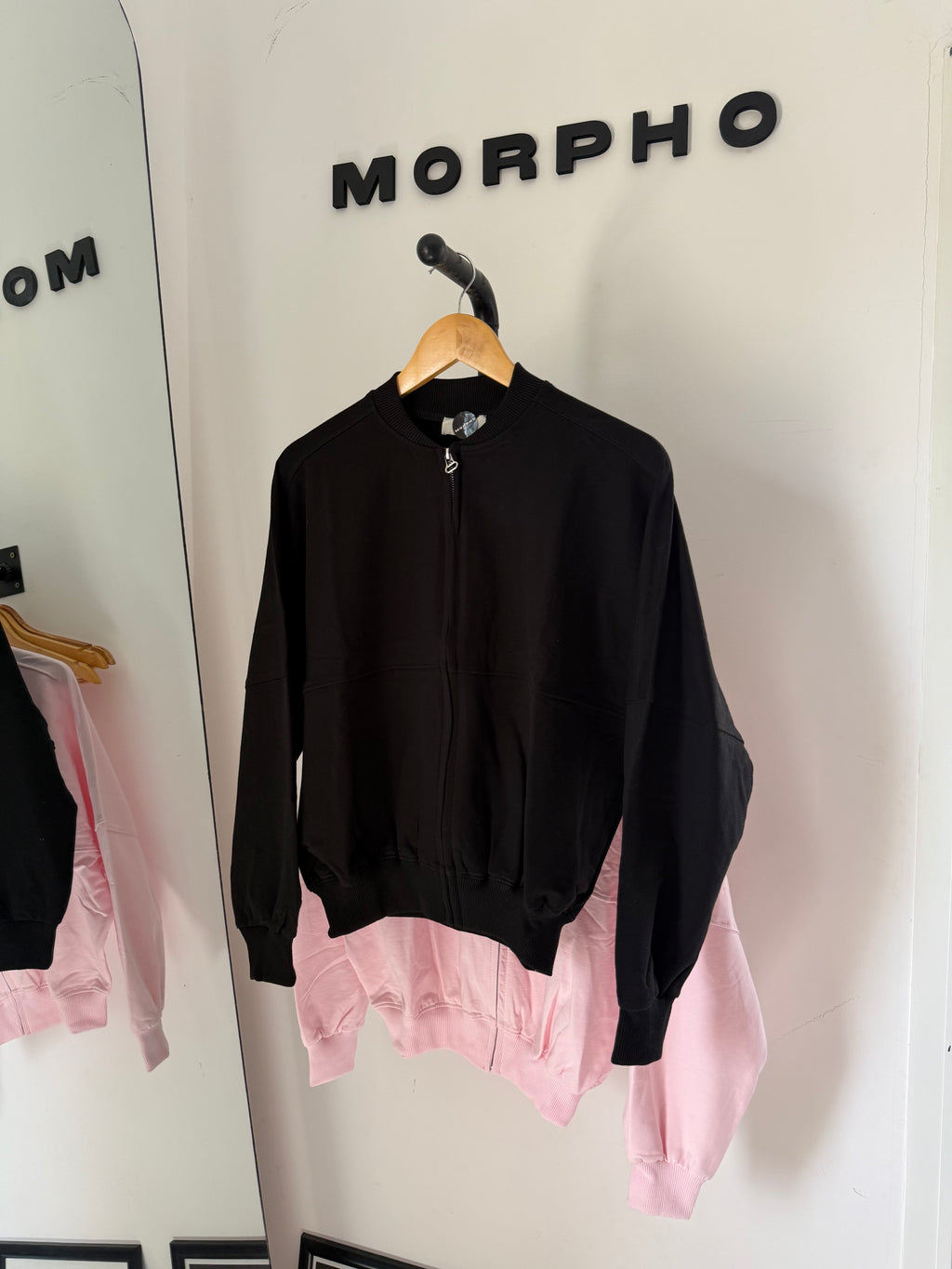 Oversized Zip Up Sweater