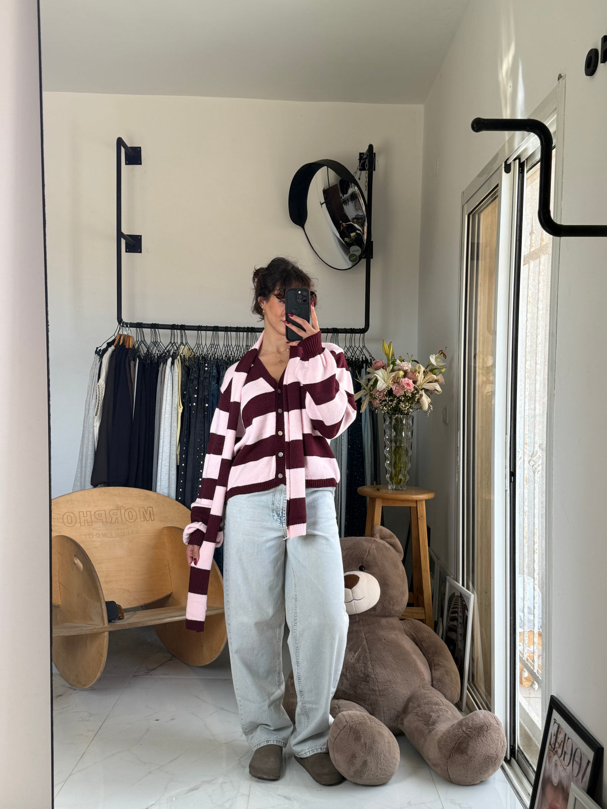 Cherry Cane Cardigan