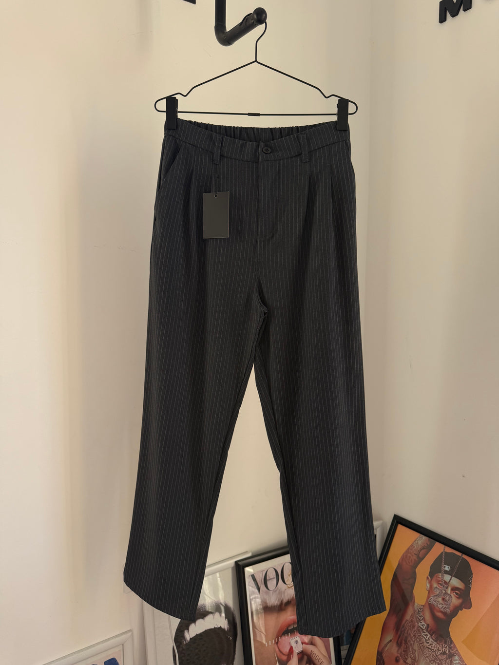 Straight Fit Trousers
