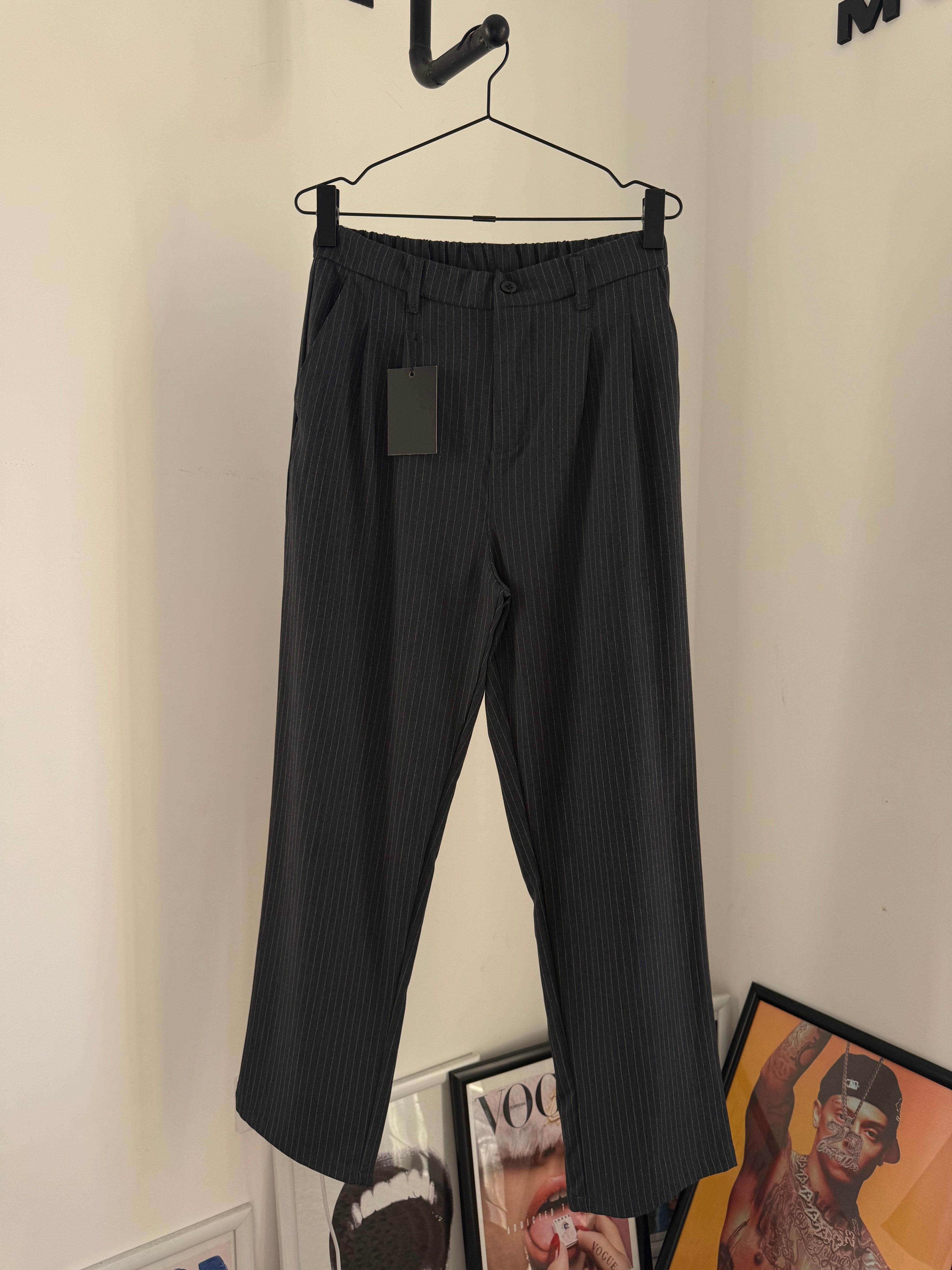 Straight Fit Trousers