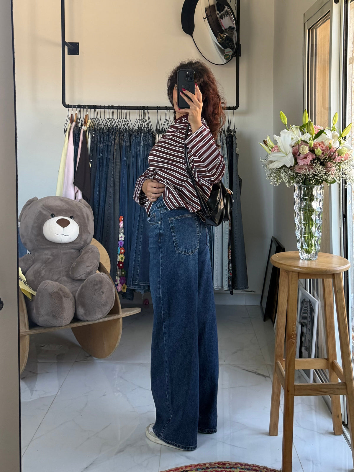 Oversized Striped Muse