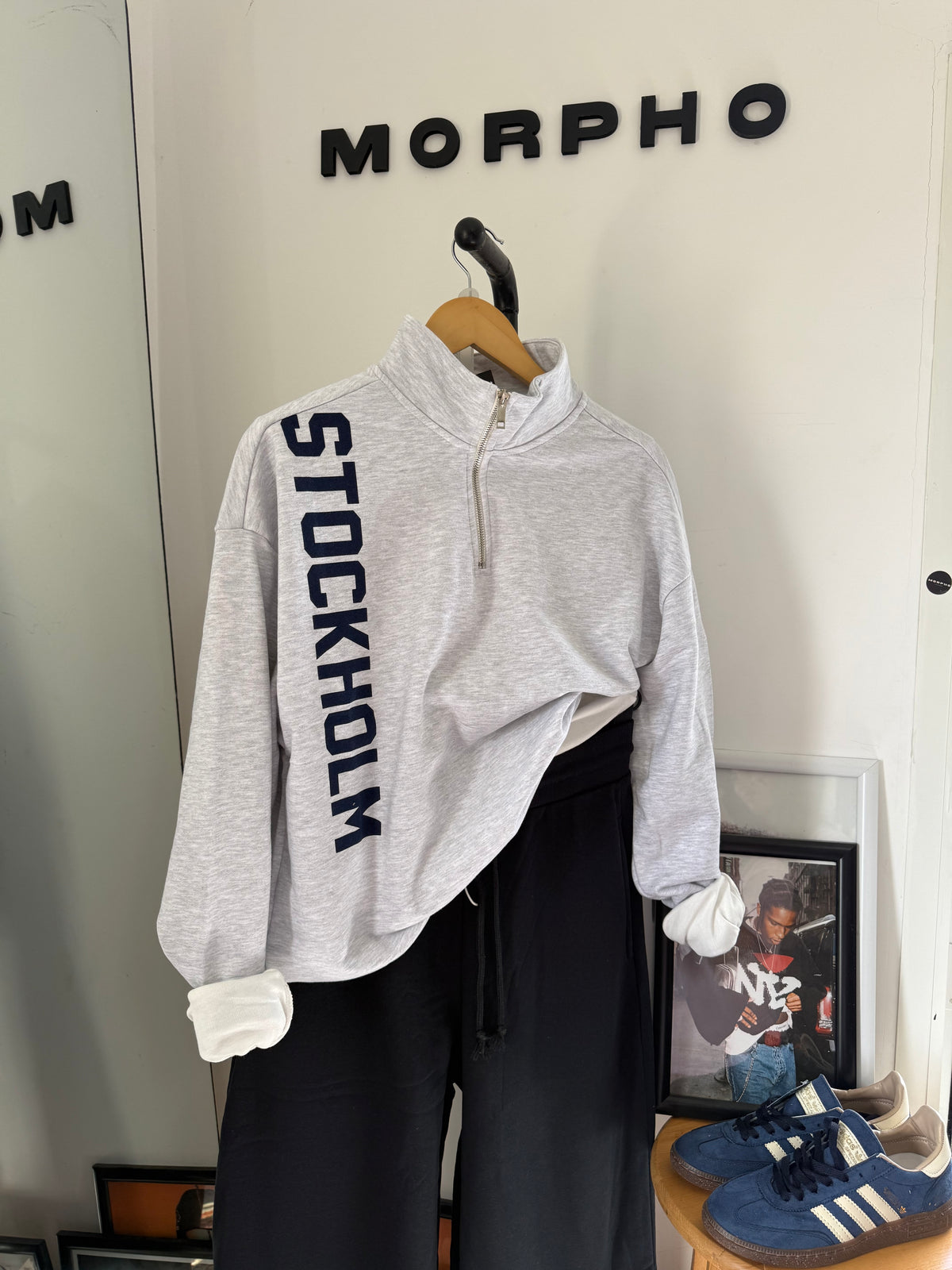 Stockholm Half Zip Sweater