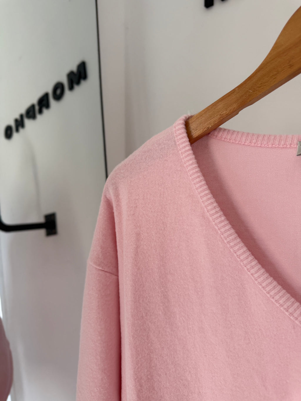 Sweetheart V-Neck Sweater