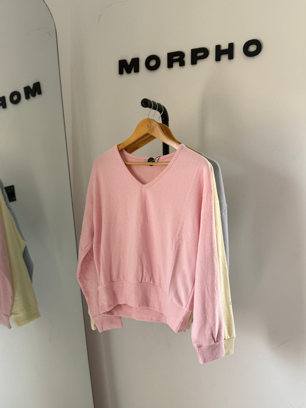 Sweetheart V-Neck Sweater