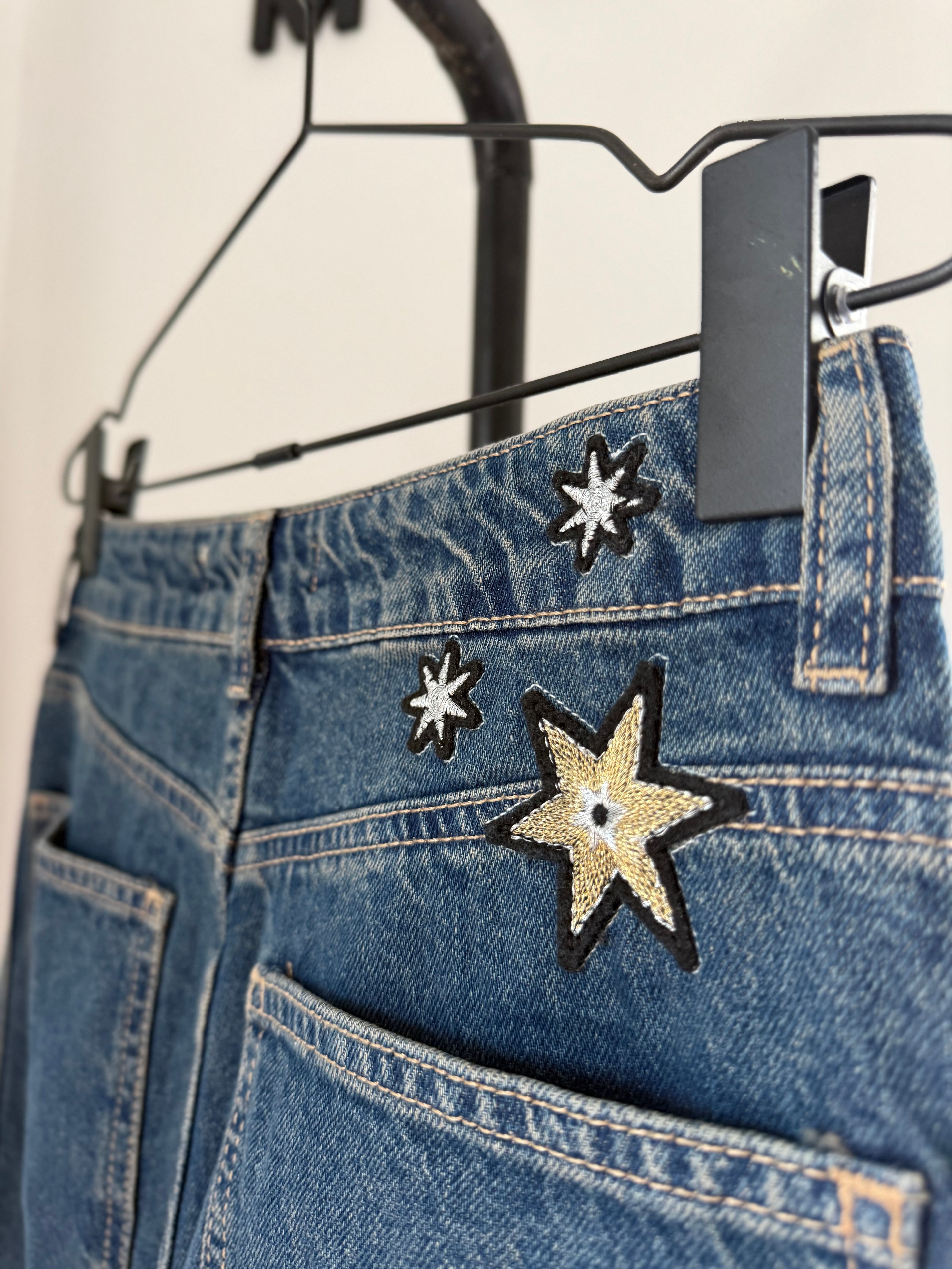 Star Dust Balloon Jeans