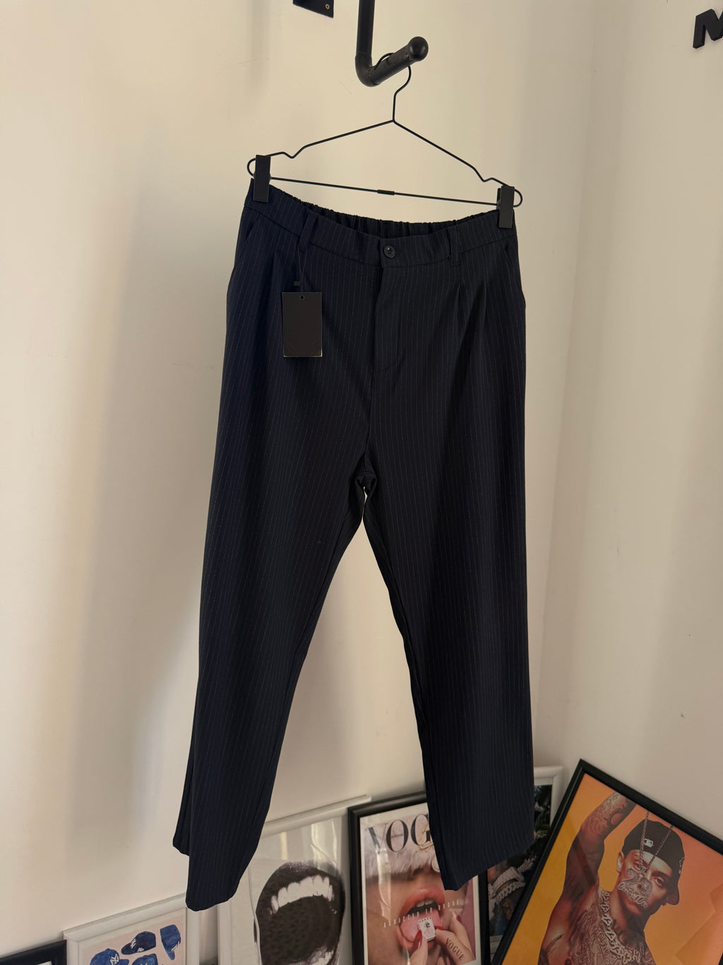 Straight Fit Trousers
