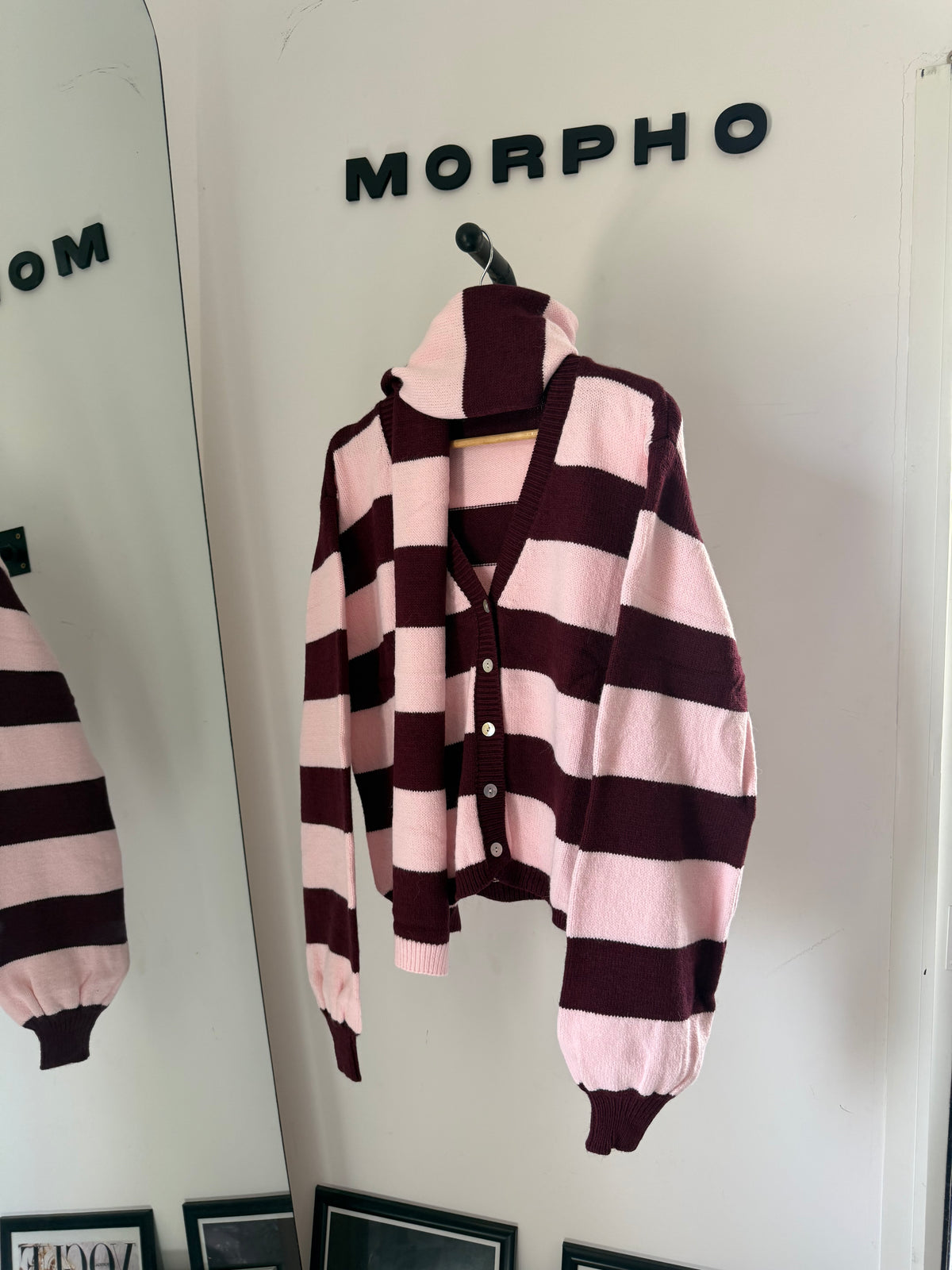 Cherry Cane Cardigan