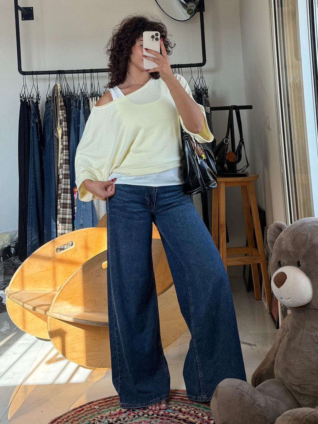 Navy Palazzo