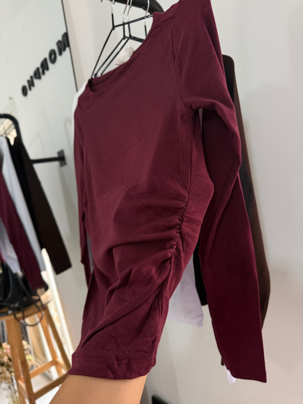 Scrunched Basic Top