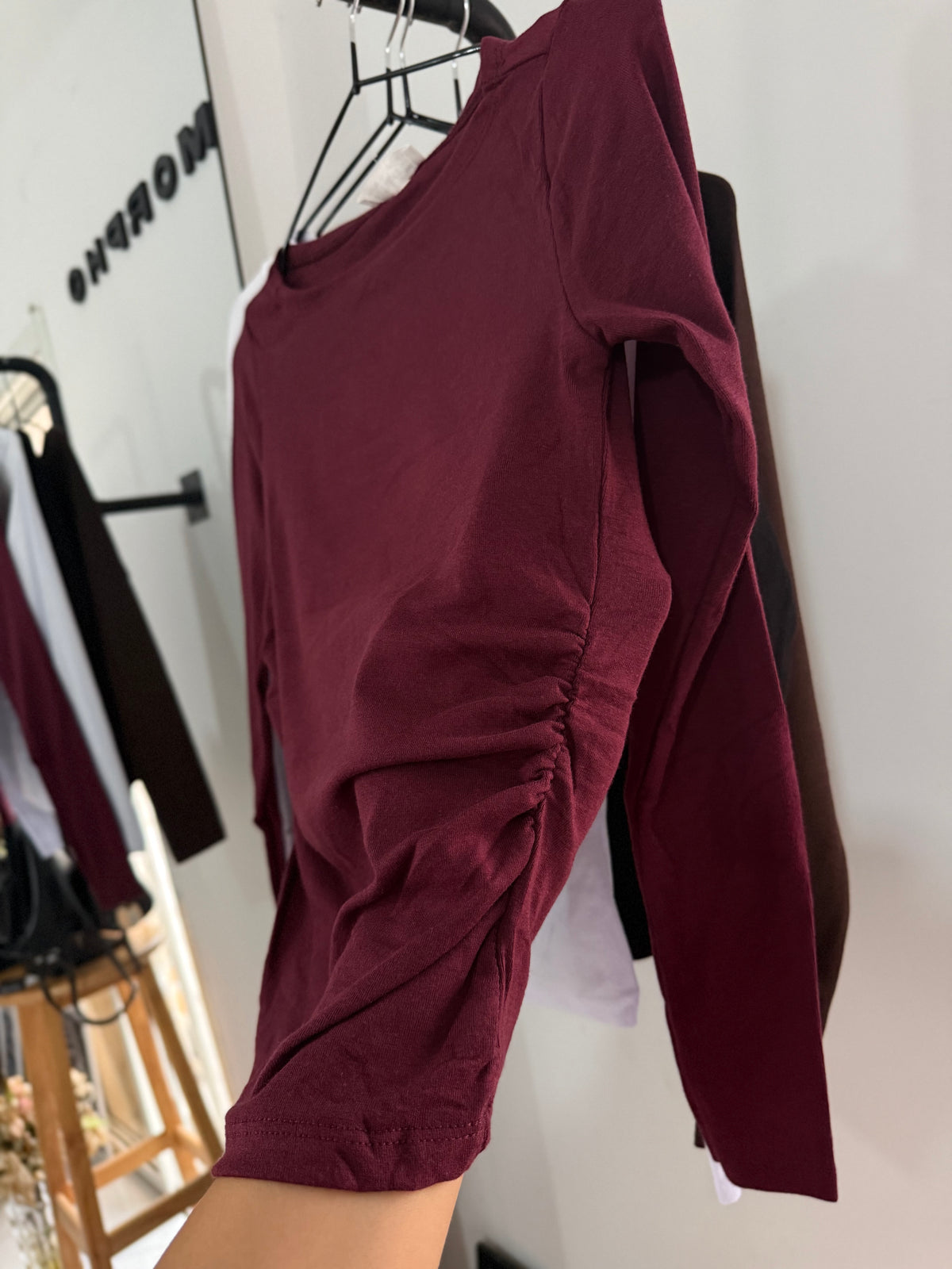 Scrunched Basic Top