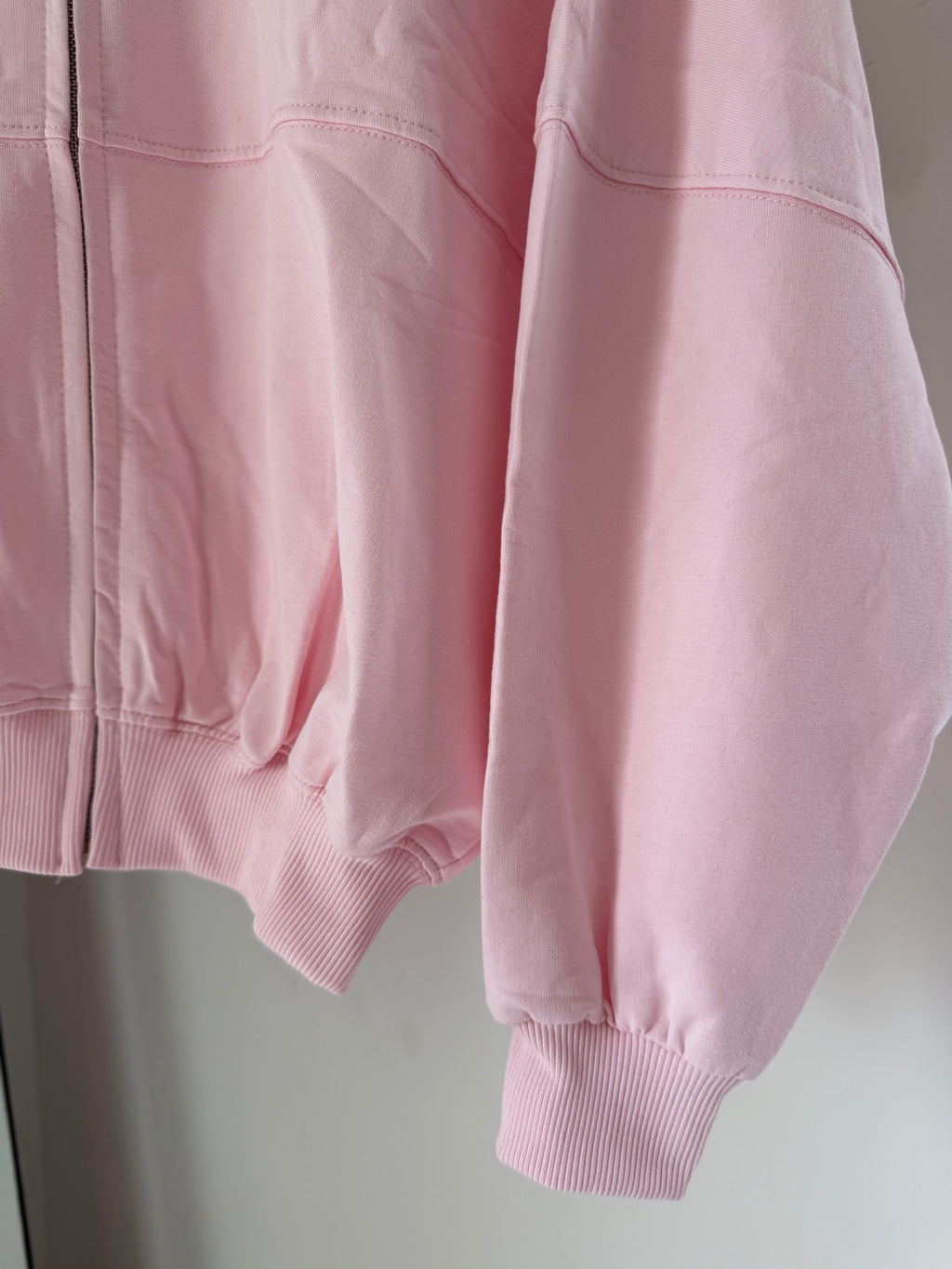 Oversized Zip Up Sweater