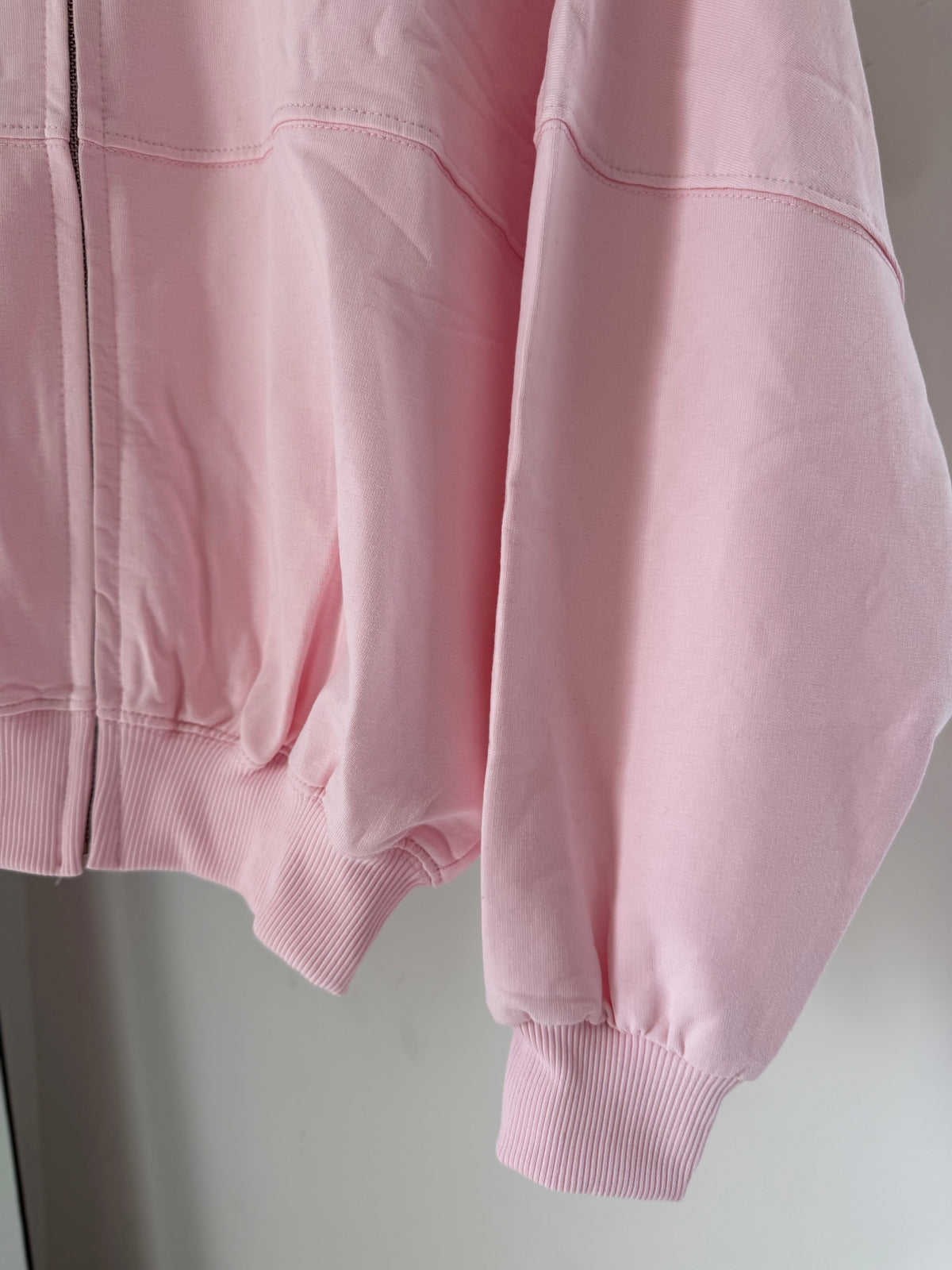 Oversized Zip Up Sweater