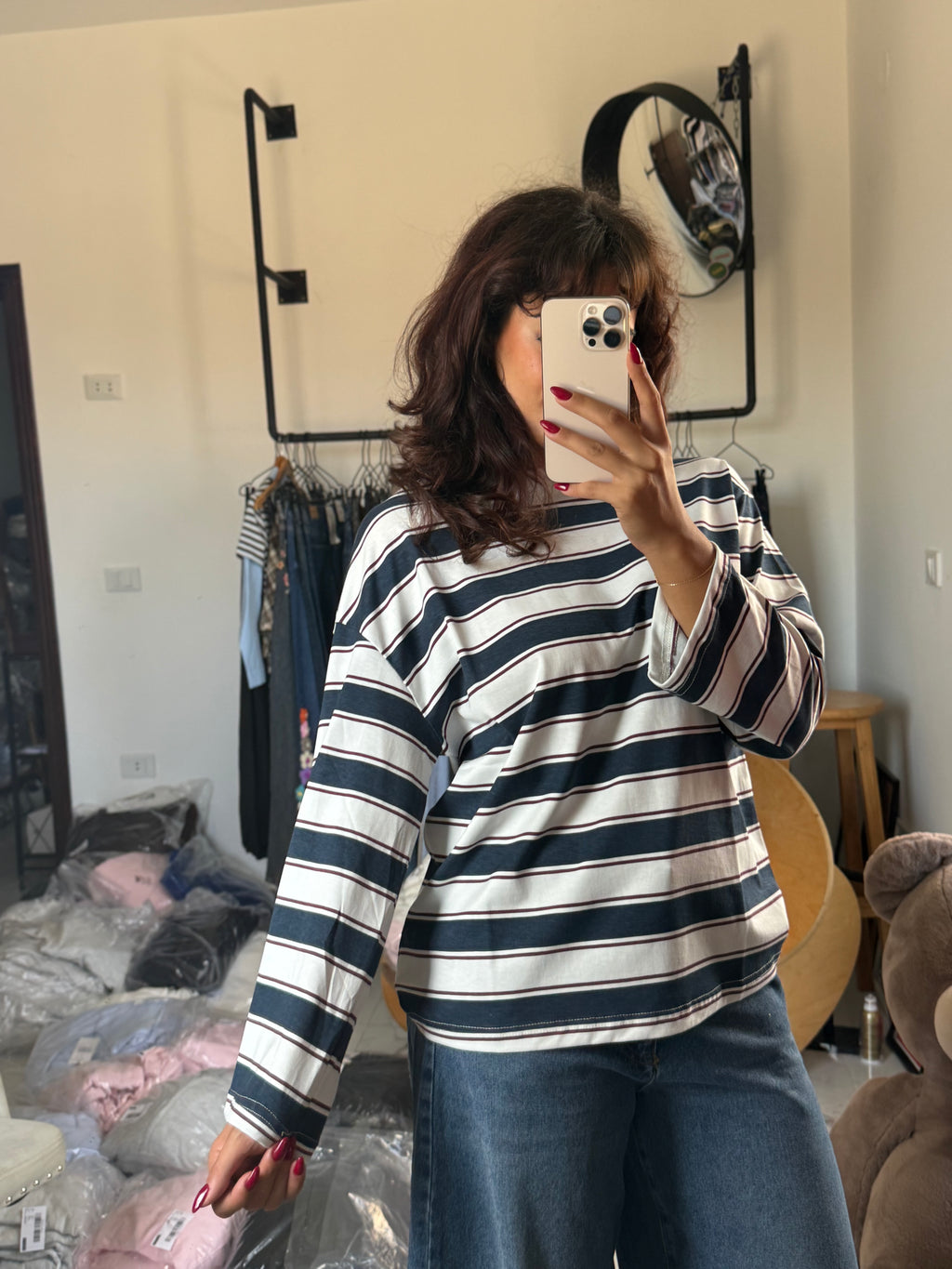 Navy Stripes