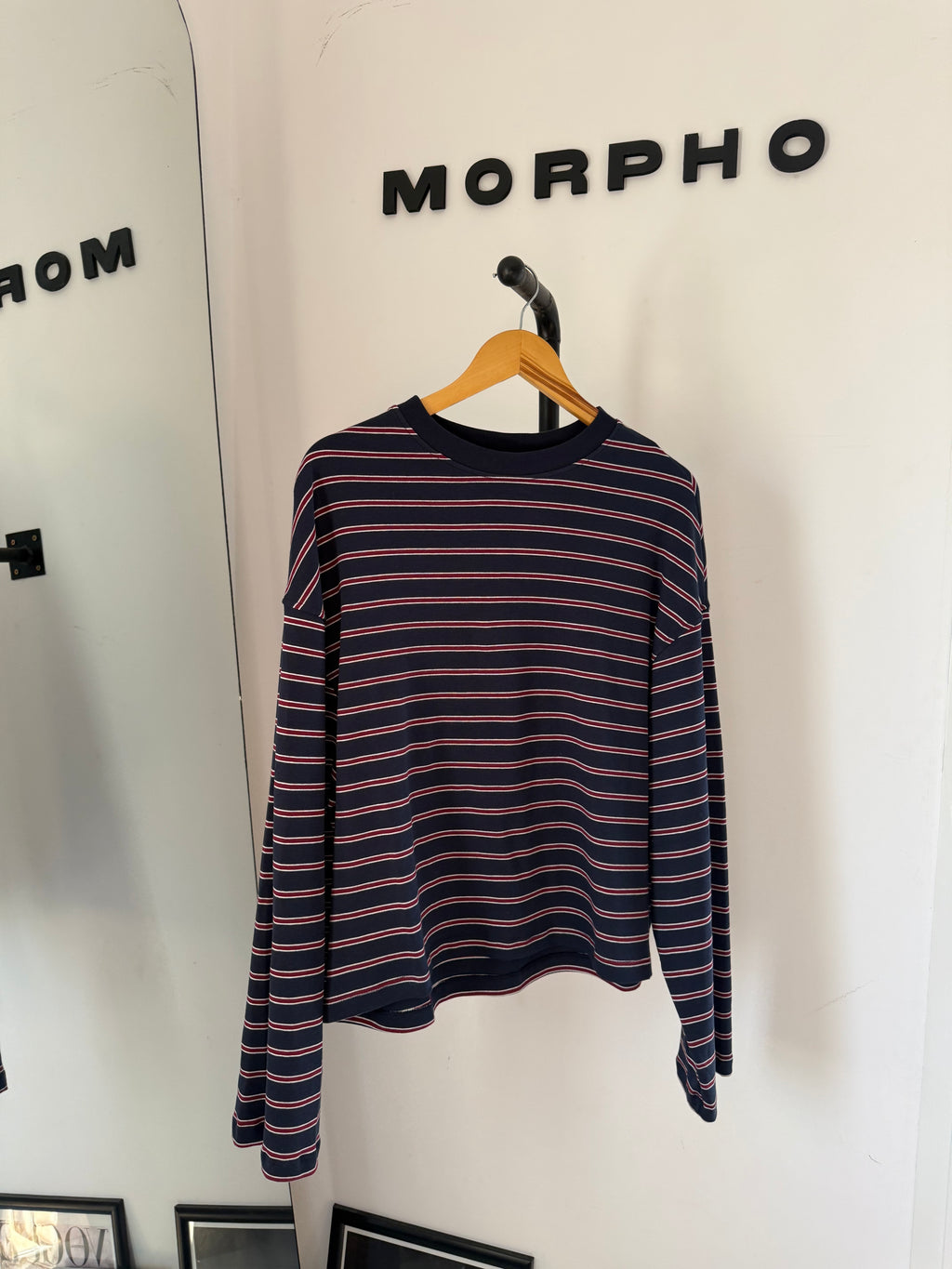 Oversized Striped Muse
