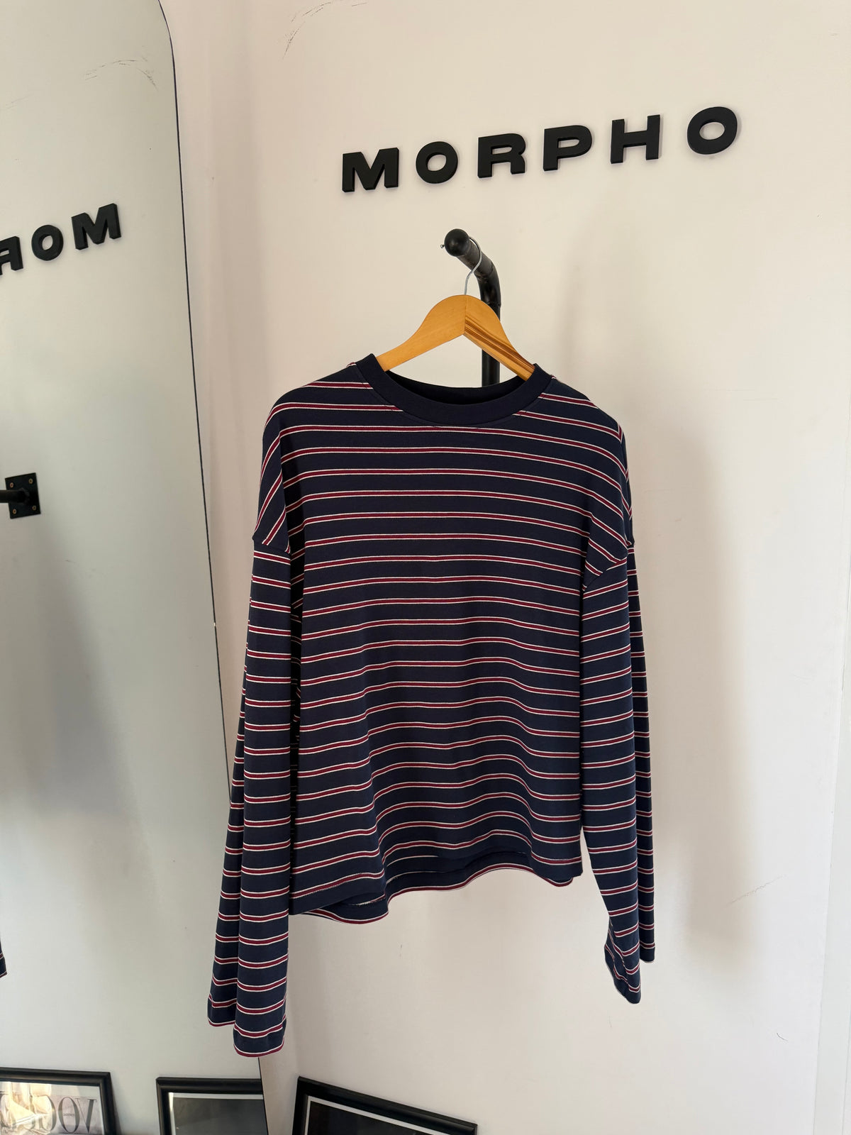 Oversized Striped Muse