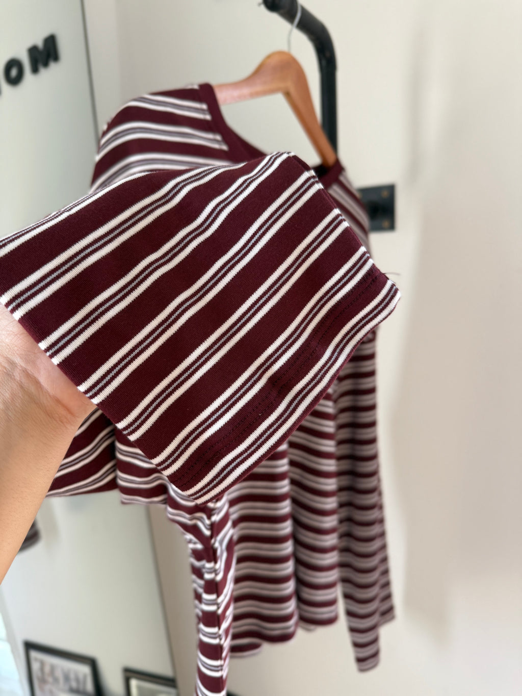 Oversized Striped Muse