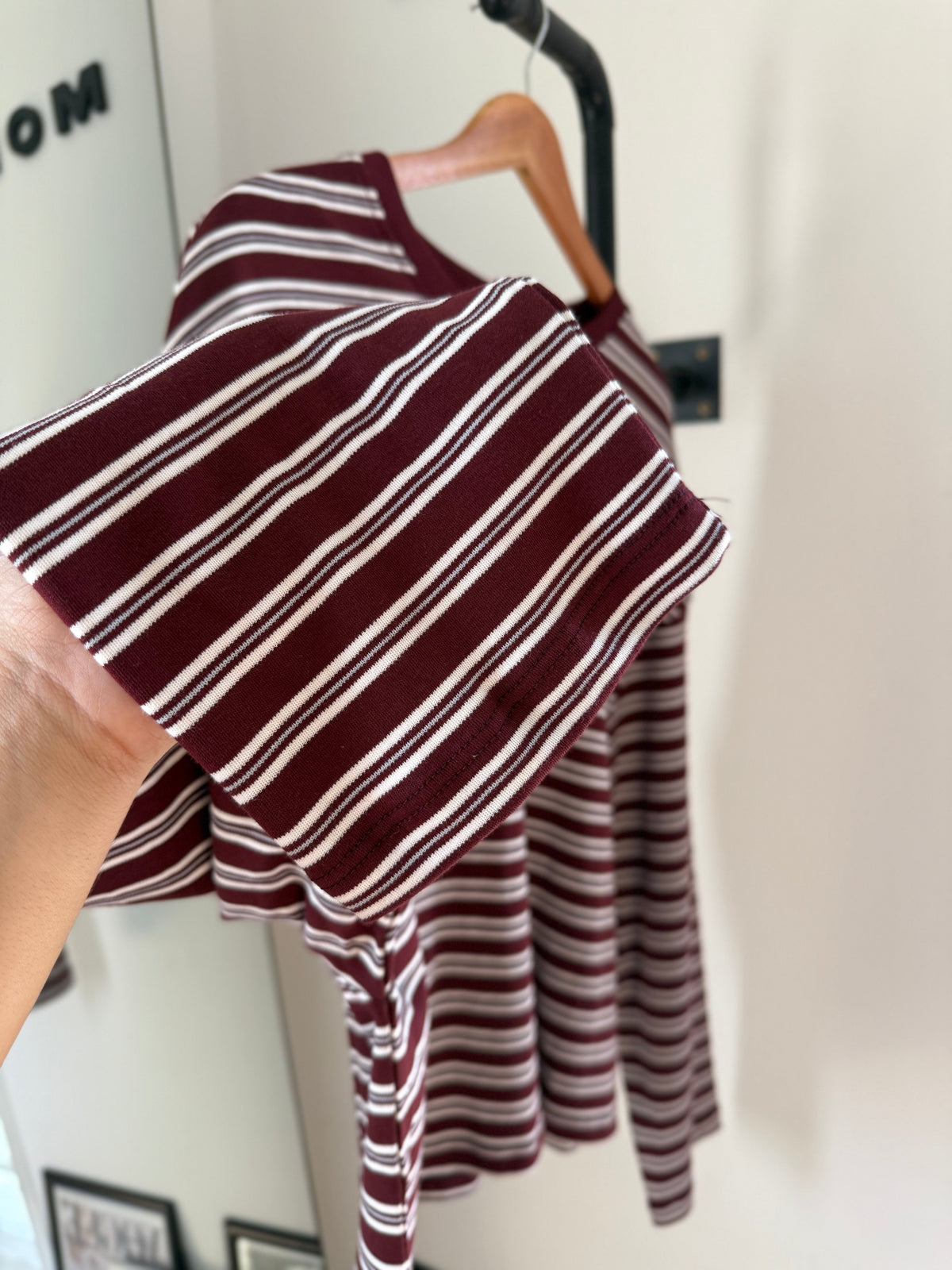 Oversized Striped Muse