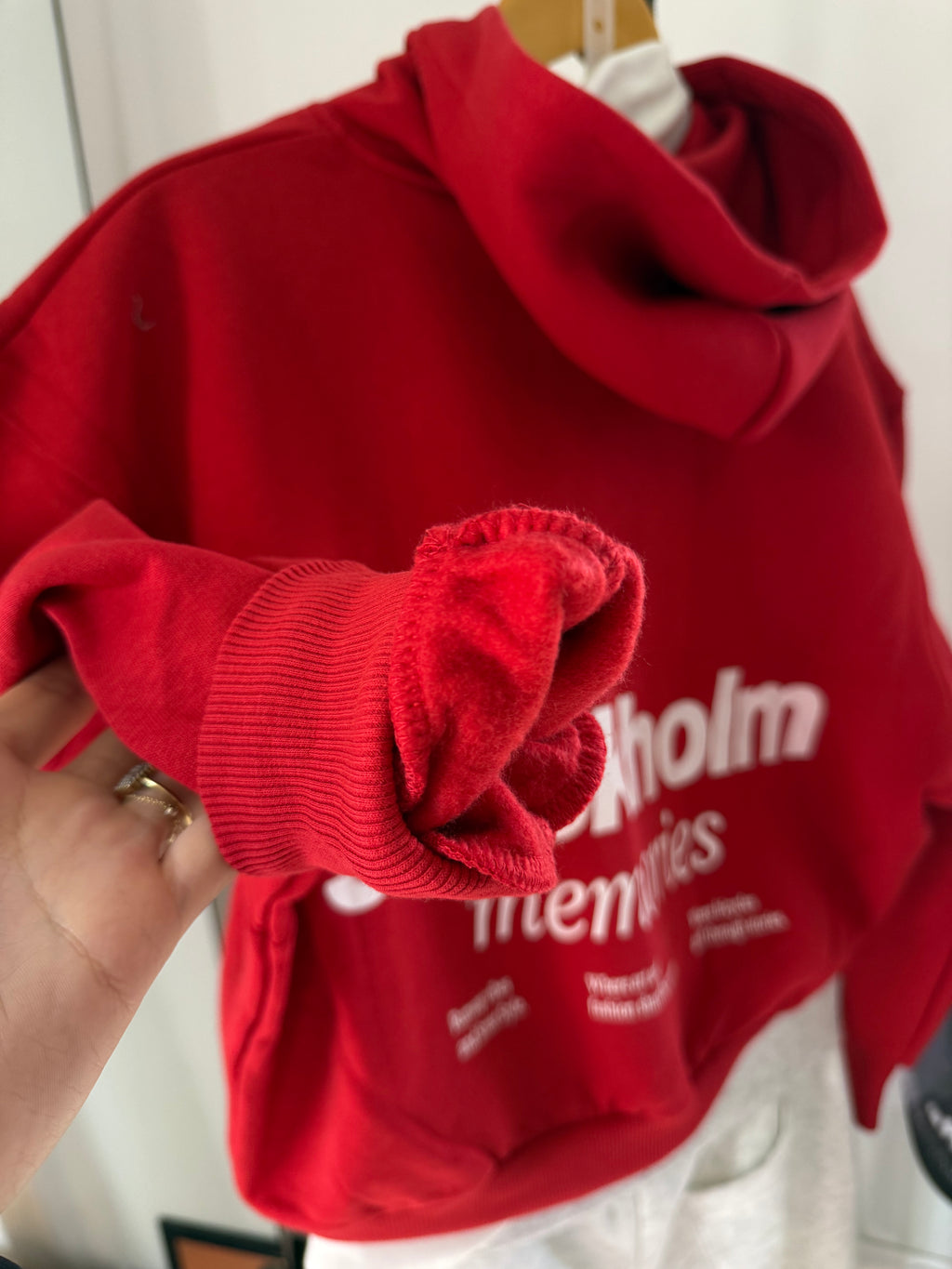 Stockholm Red Zip-Up