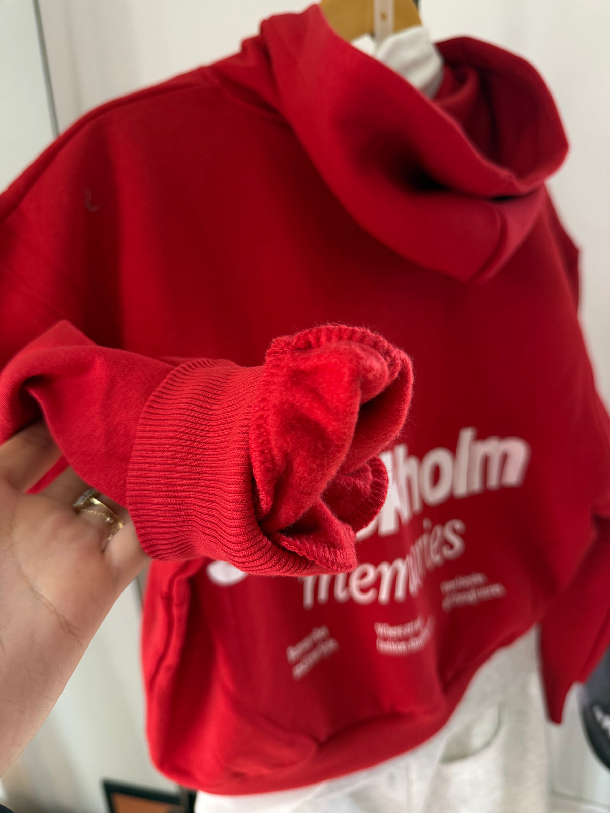 Stockholm Red Zip-Up