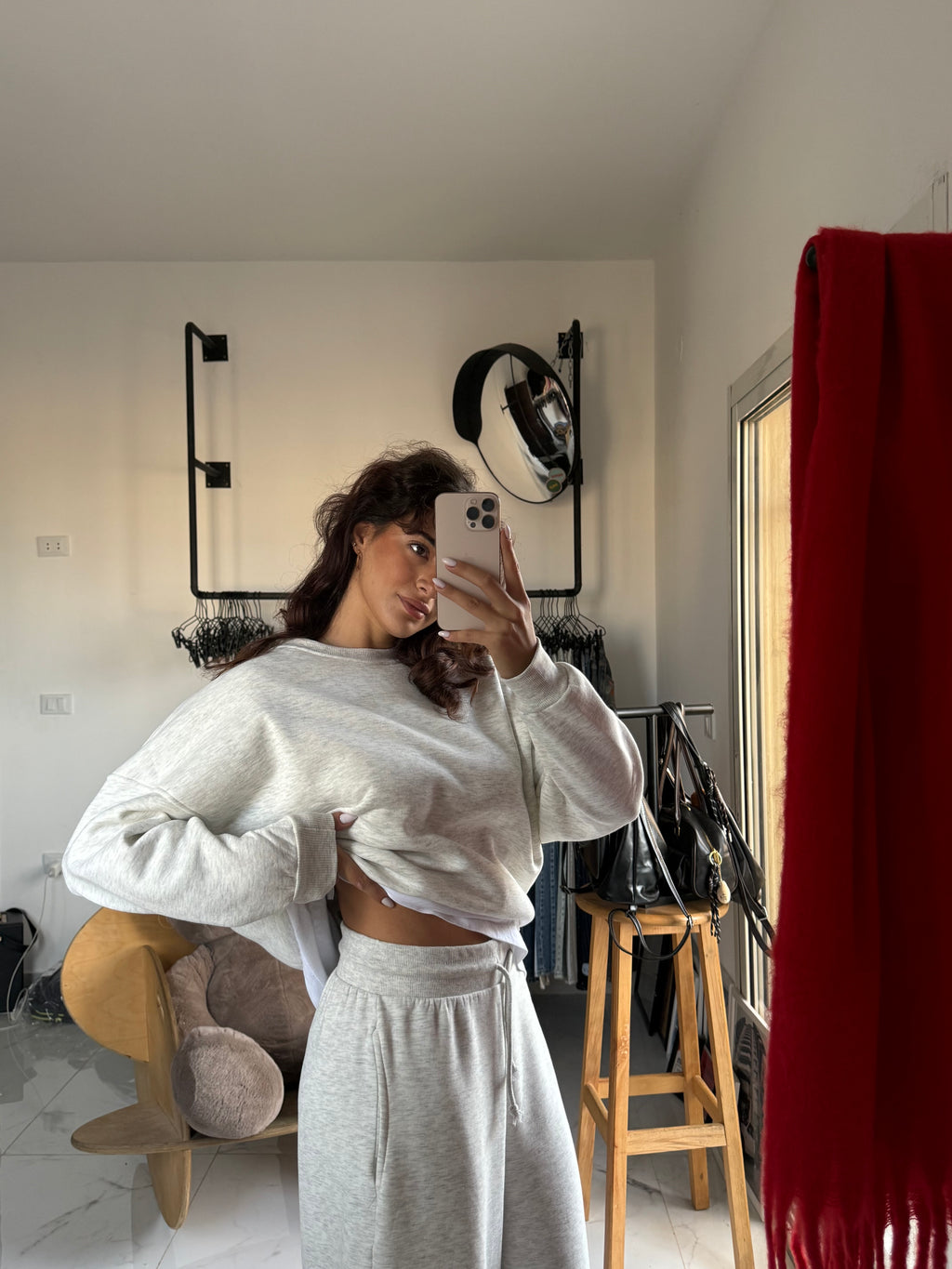 Basic Fleeced Sweater