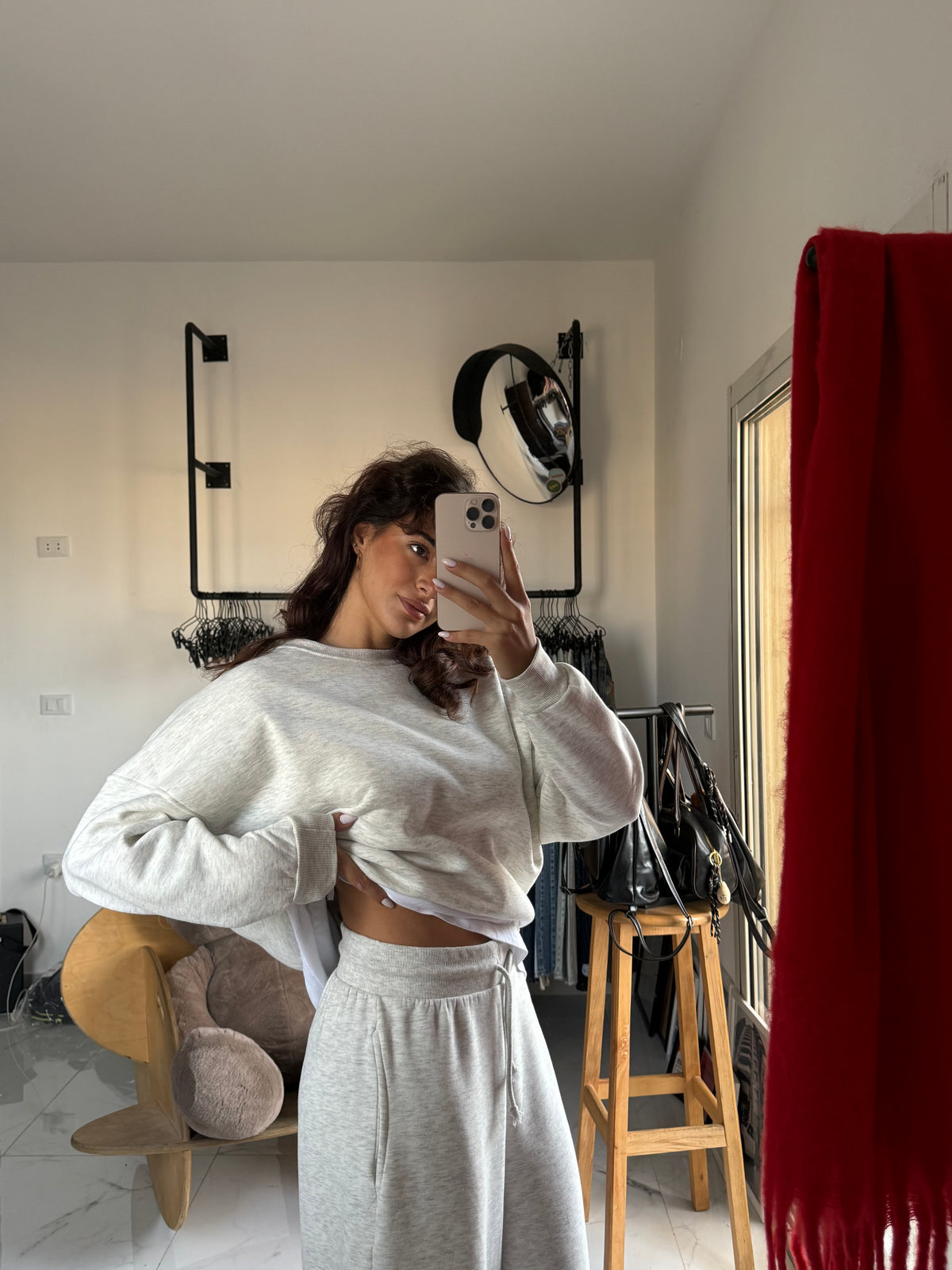 Basic Fleeced Sweater