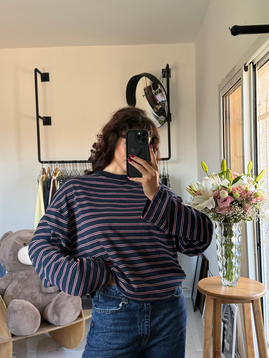 Oversized Striped Muse