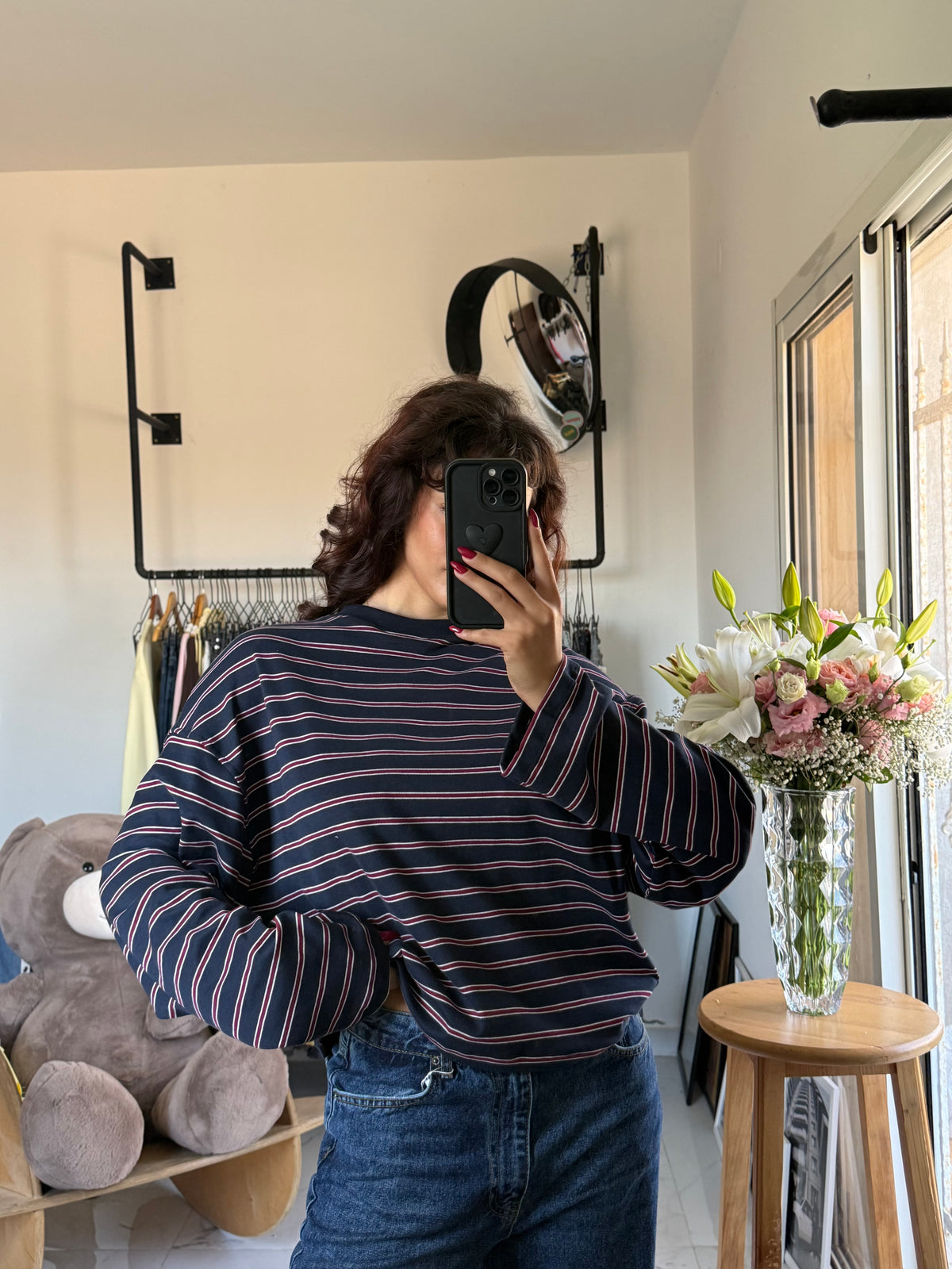 Oversized Striped Muse