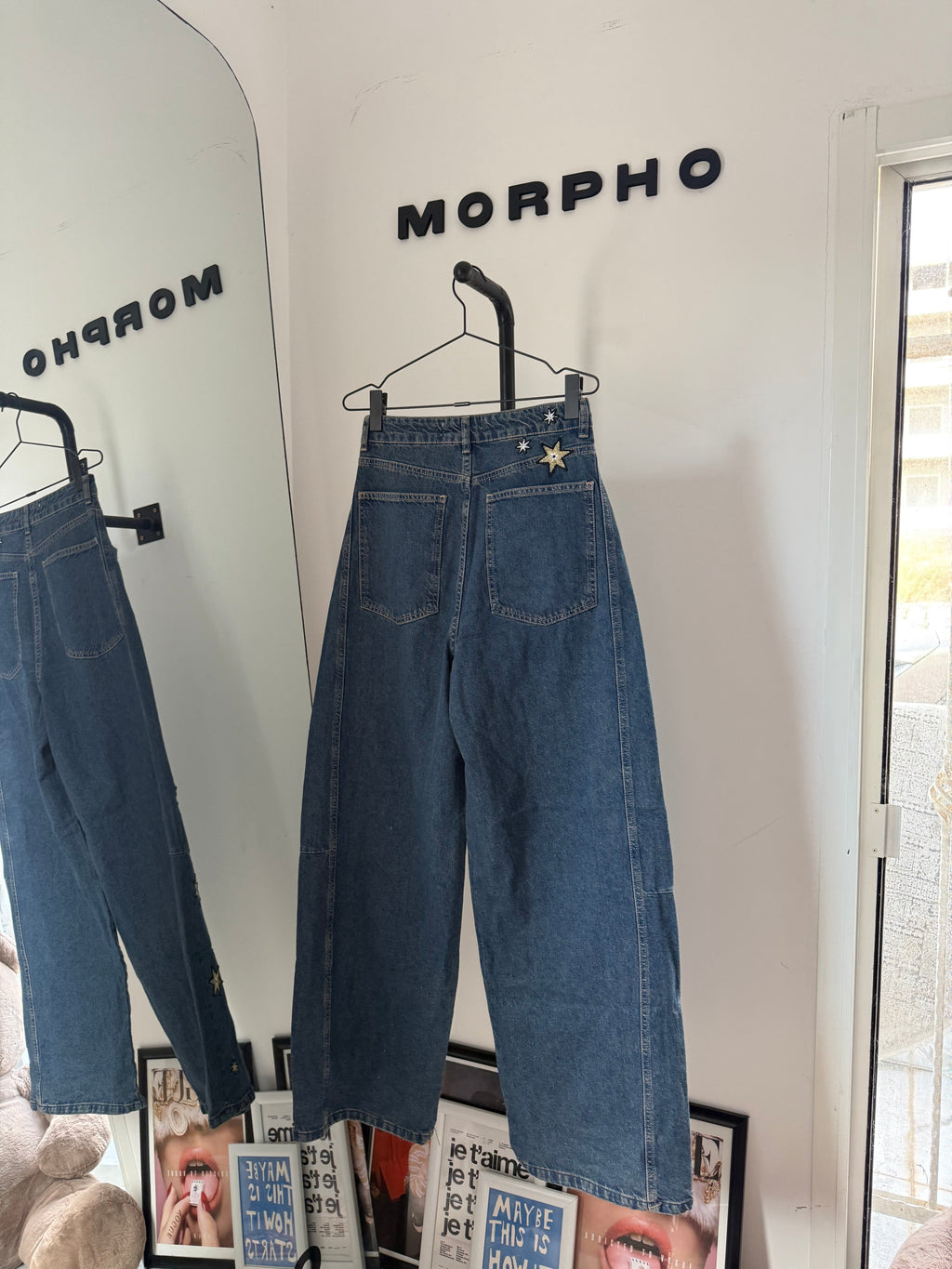 Star Dust Balloon Jeans