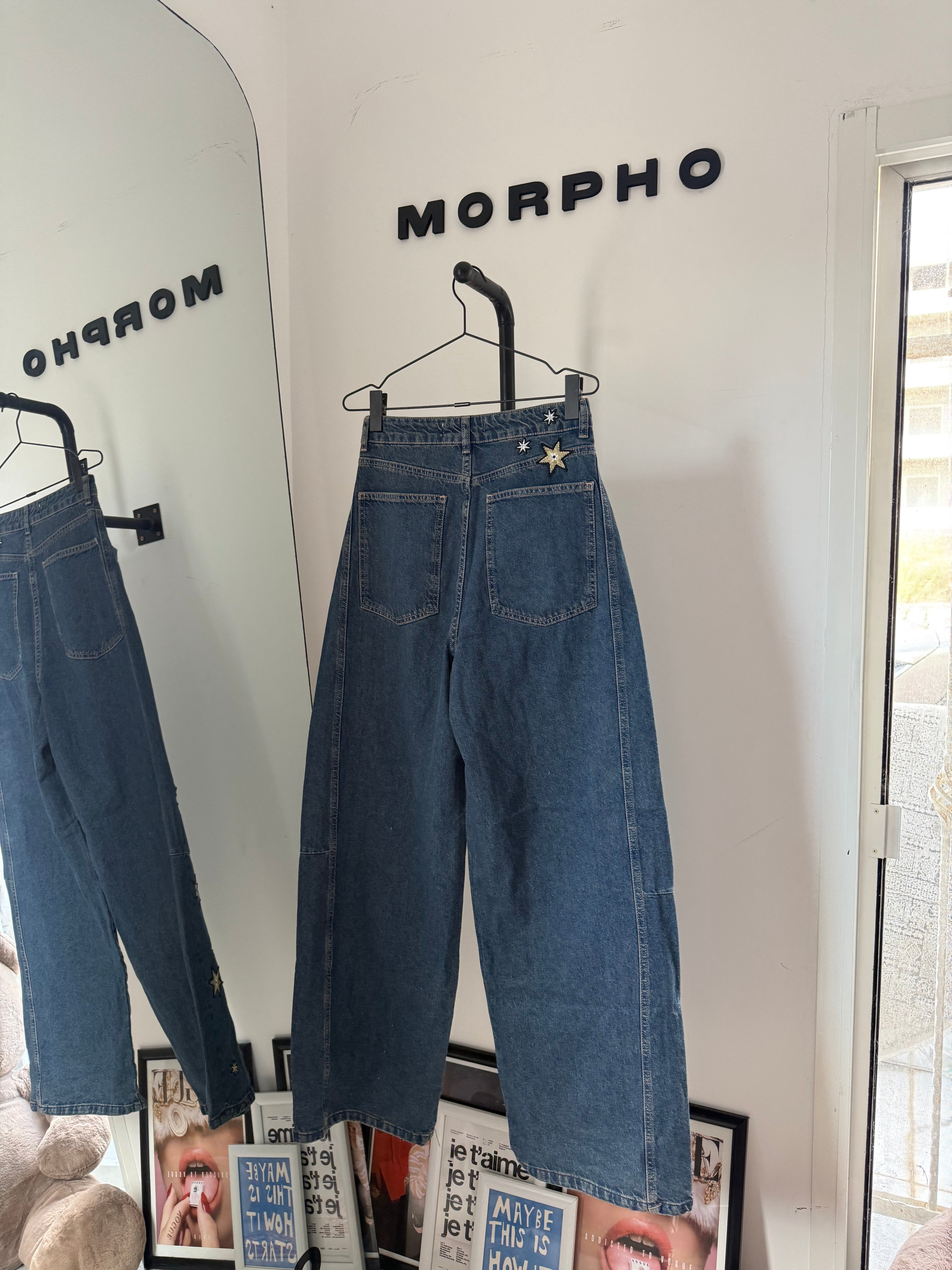 Star Dust Balloon Jeans