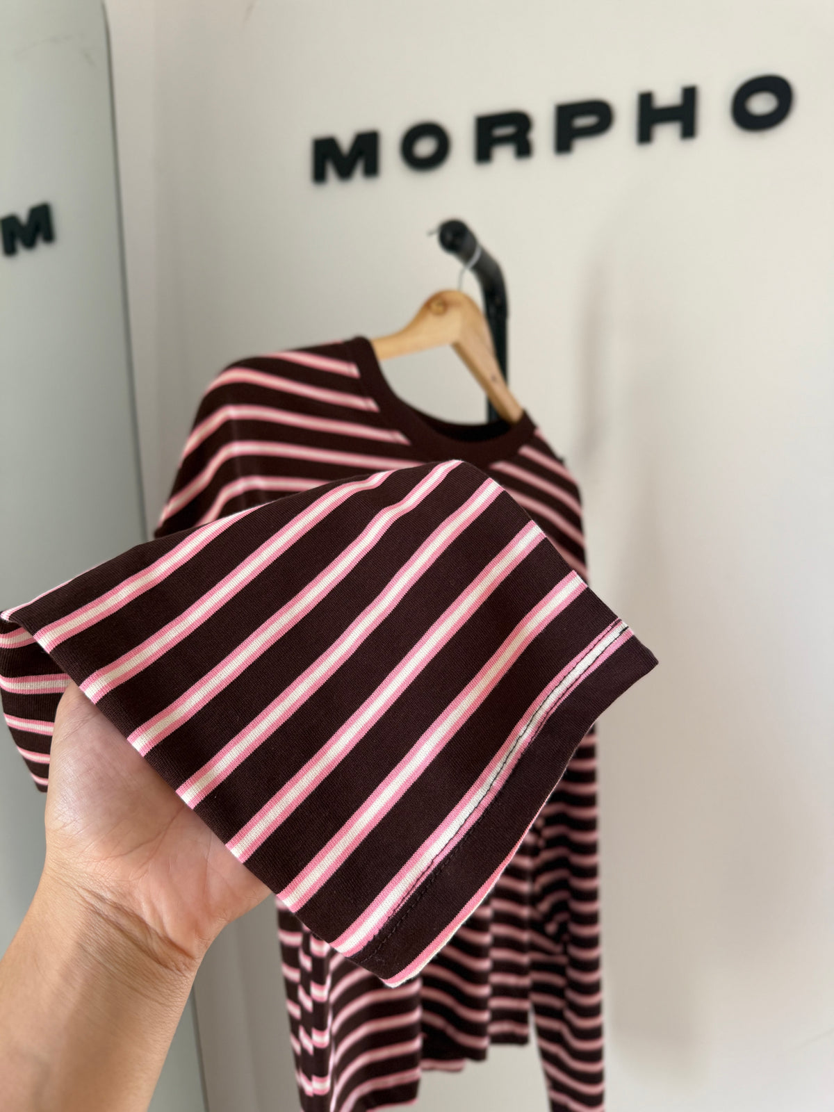 Oversized Striped Muse