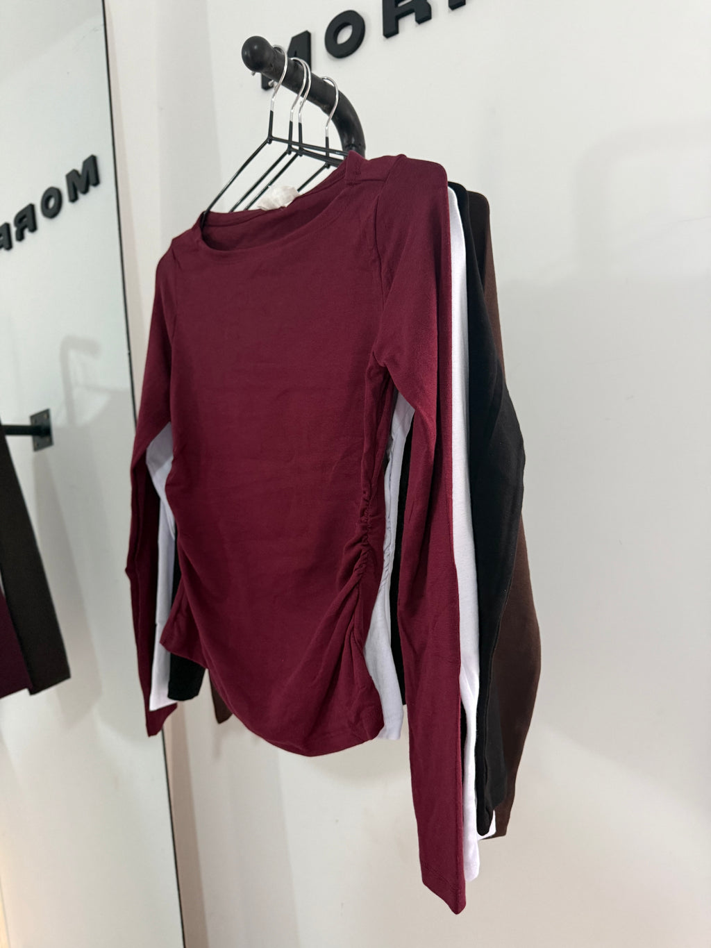 Scrunched Basic Top