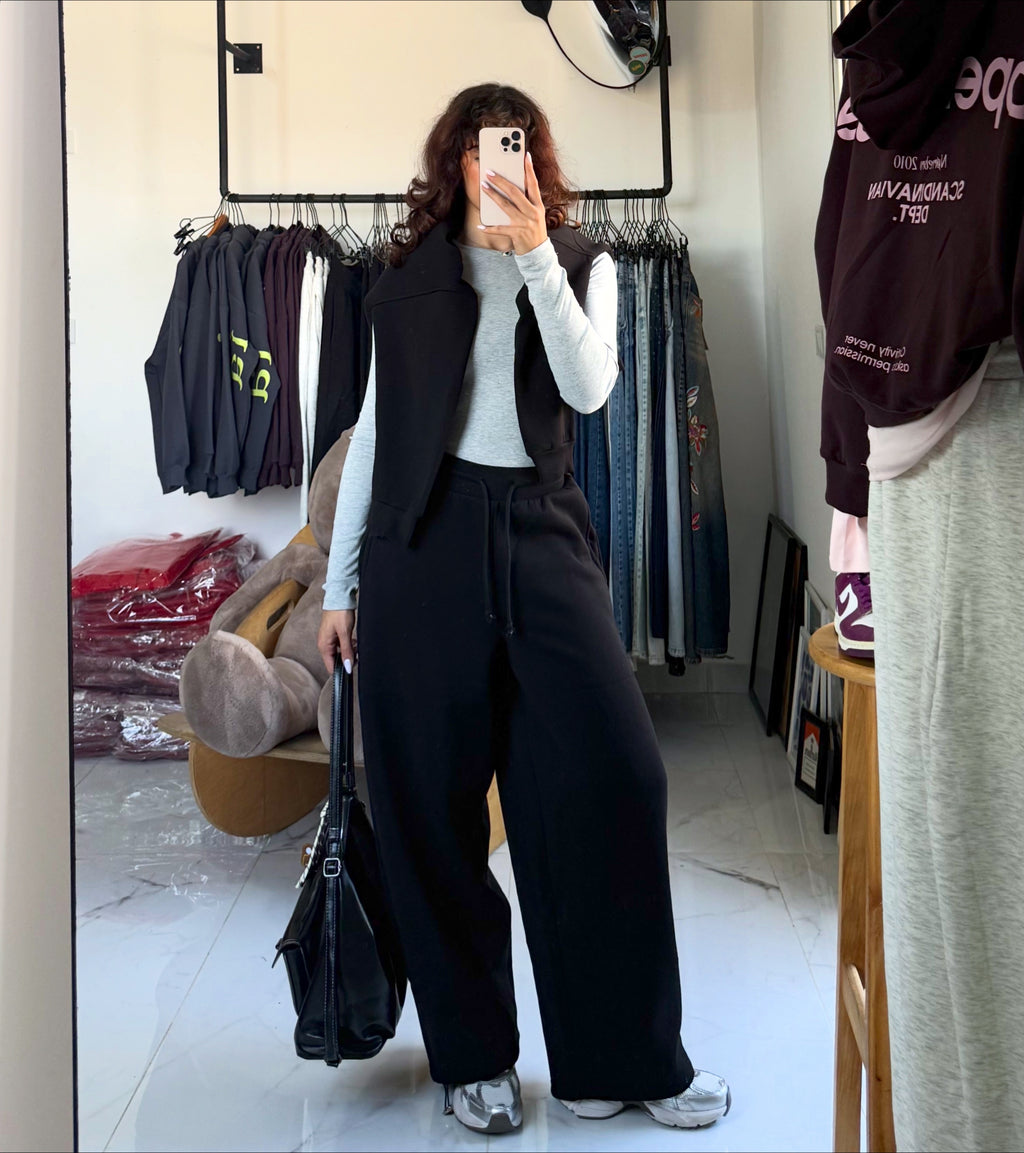 Basic Fleeced Sweater