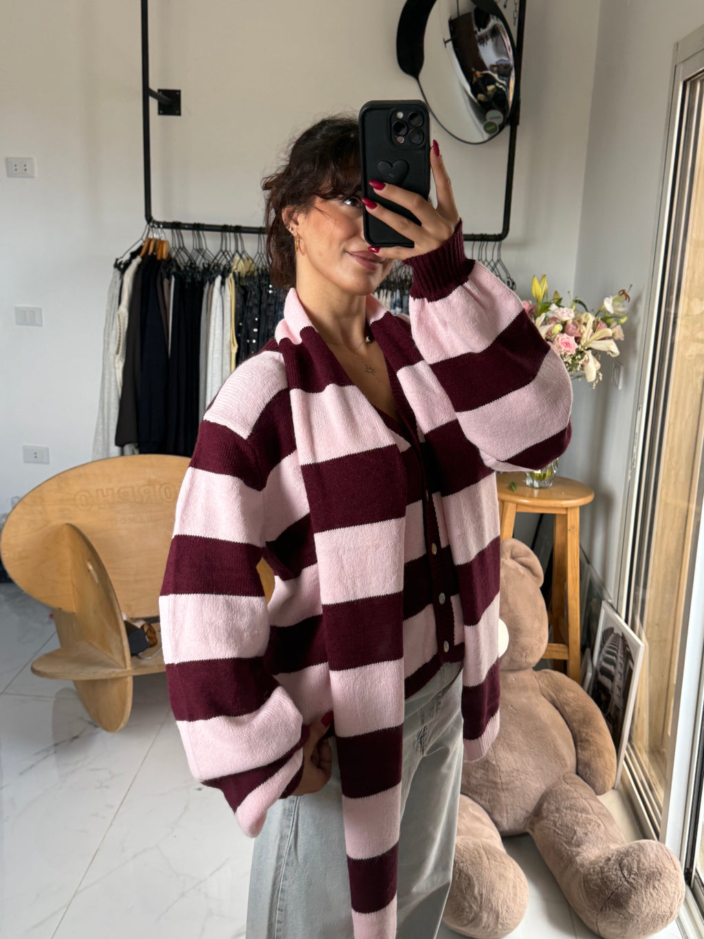 Cherry Cane Cardigan