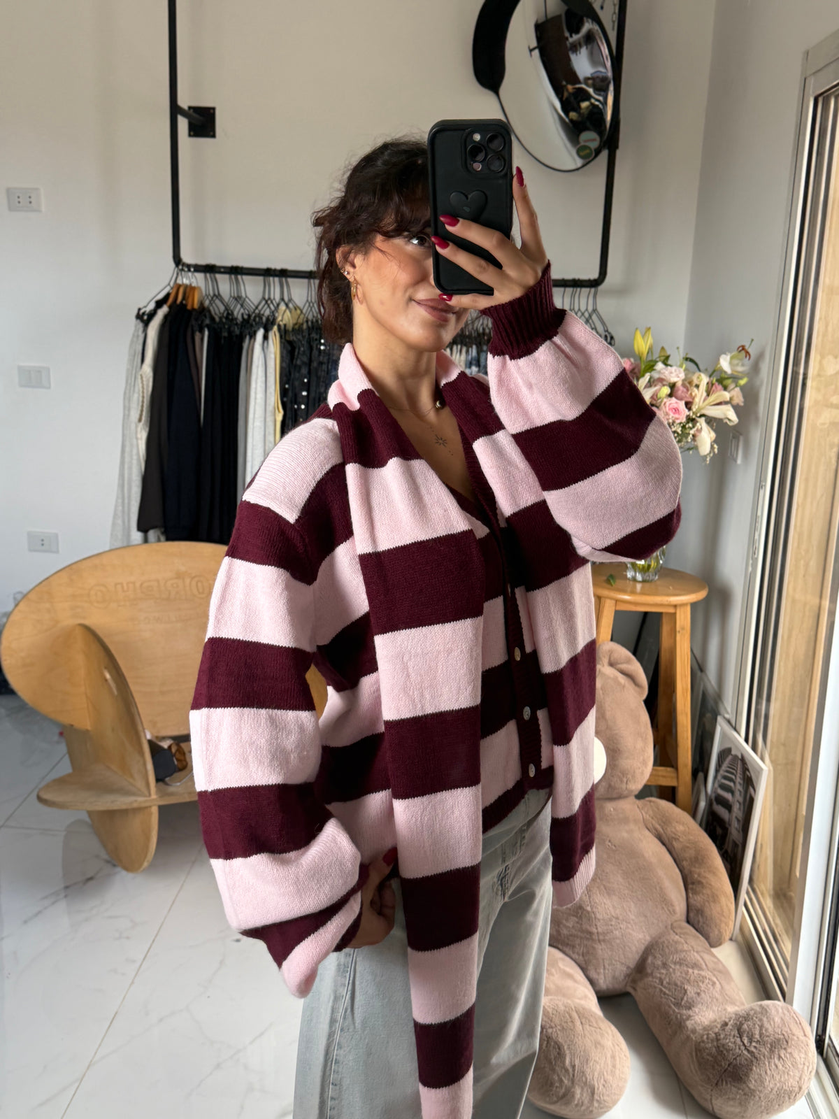 Cherry Cane Cardigan