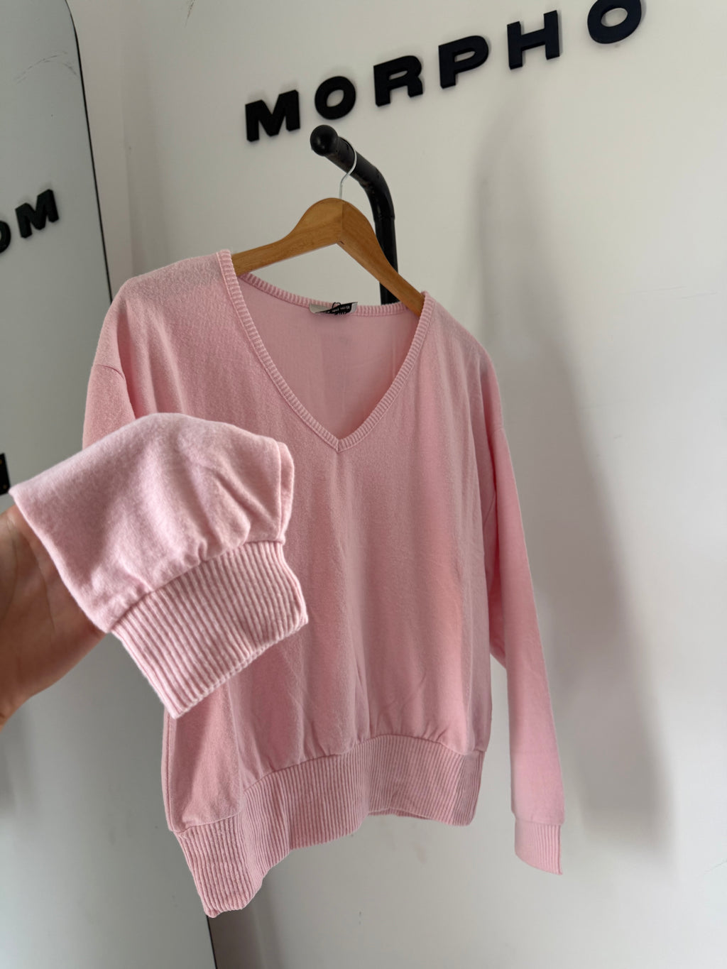 Sweetheart V-Neck Sweater