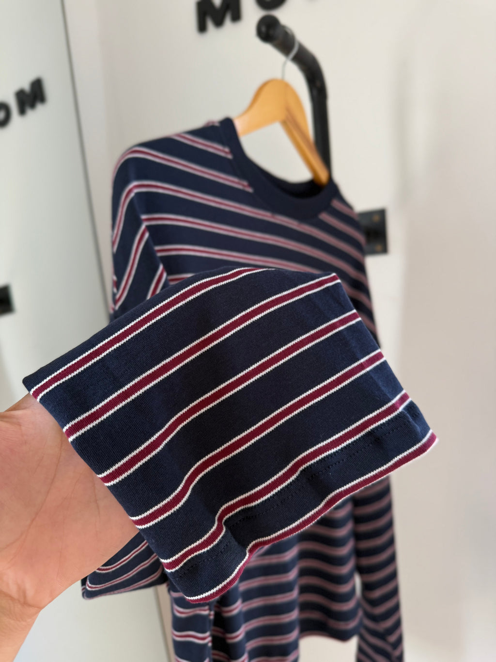 Oversized Striped Muse