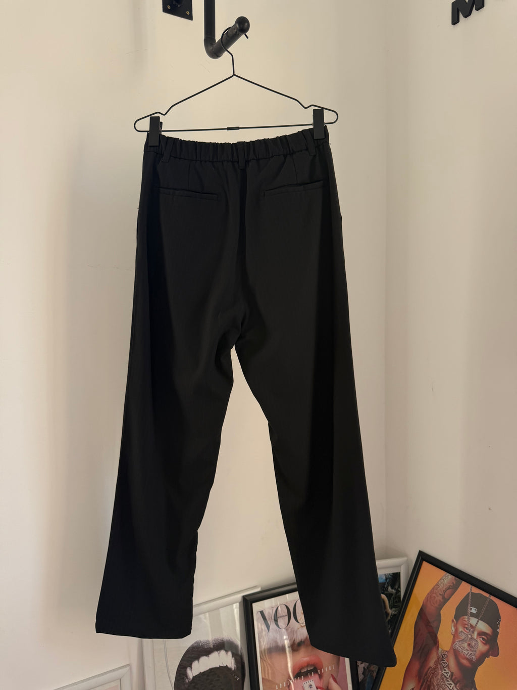 Straight Fit Trousers