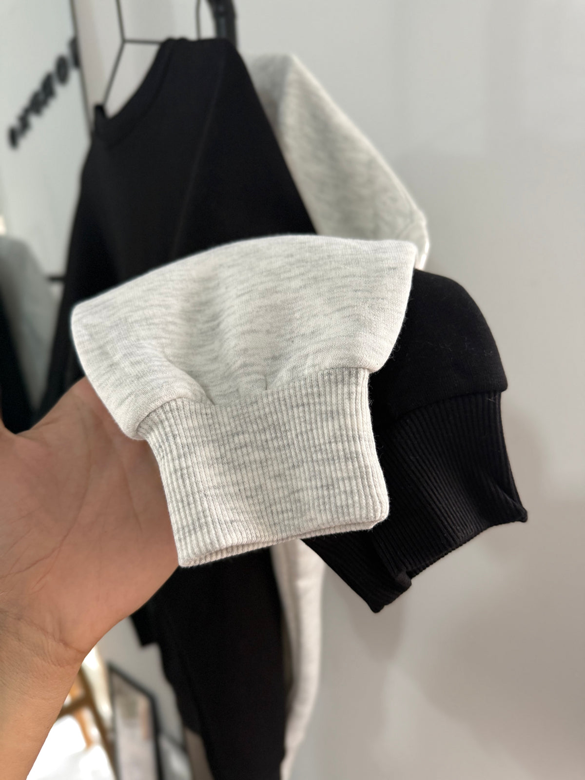 Basic Fleeced Sweater