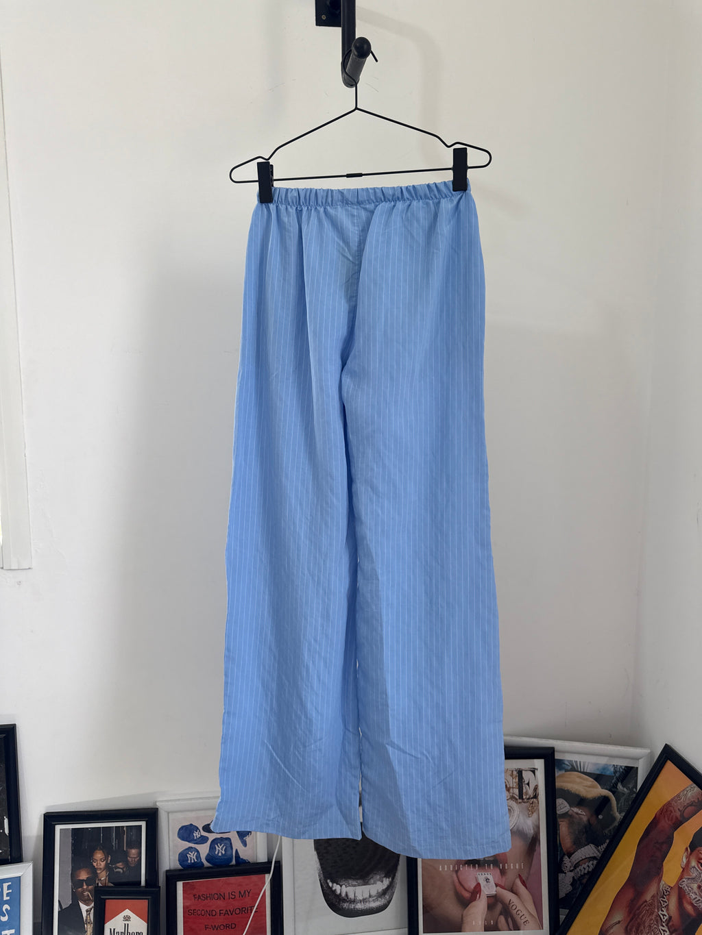 Oversized Striped Pants