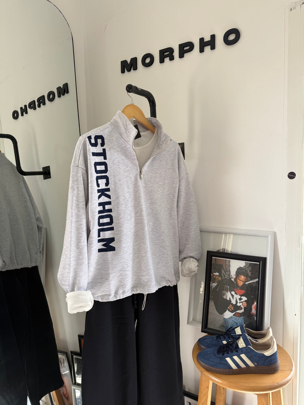 Stockholm Half Zip Sweater