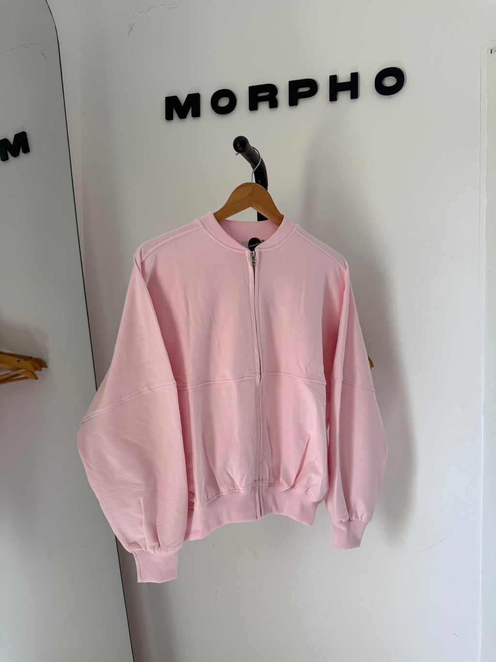 Oversized Zip Up Sweater