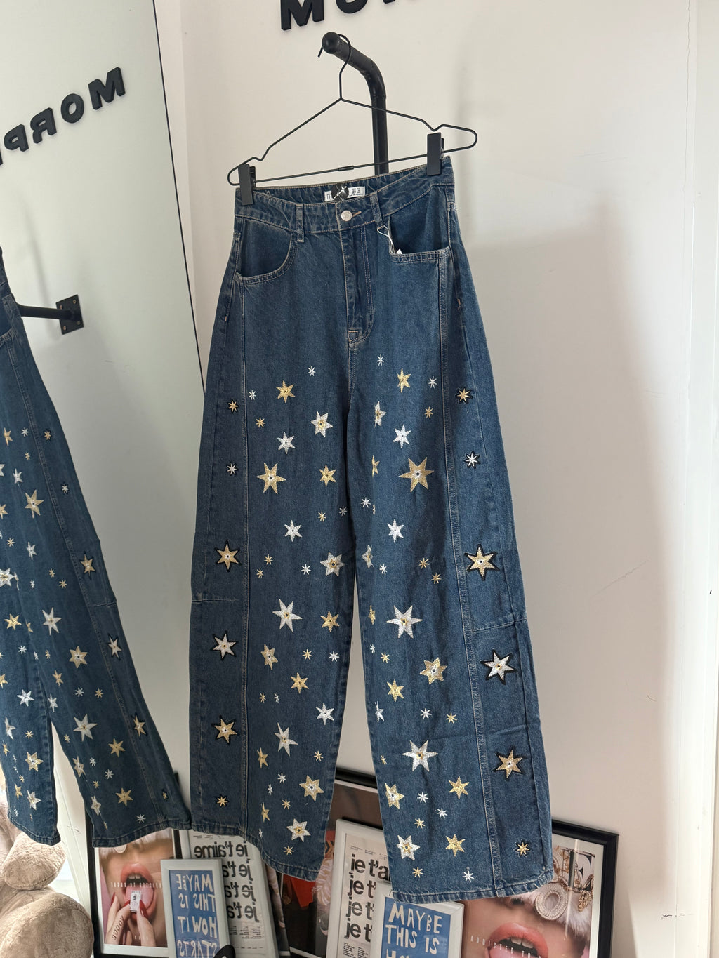 Star Dust Balloon Jeans