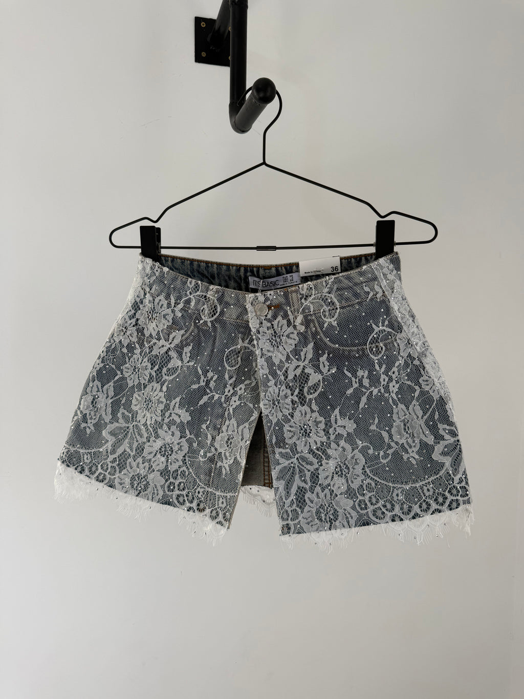 Layering Denim Tutu Skirt